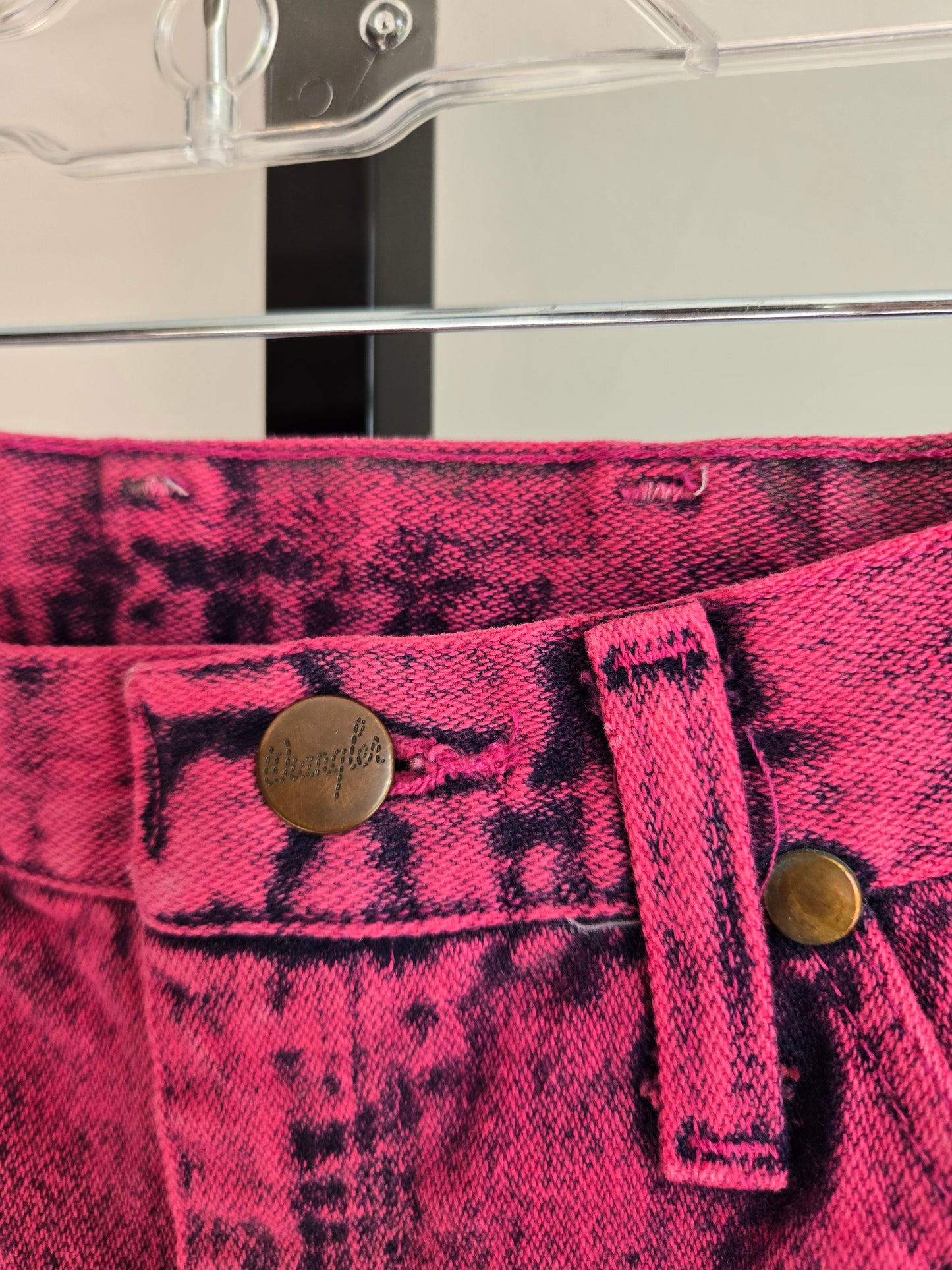 Pink Made in USA Vintage Wranglers - W25-26"