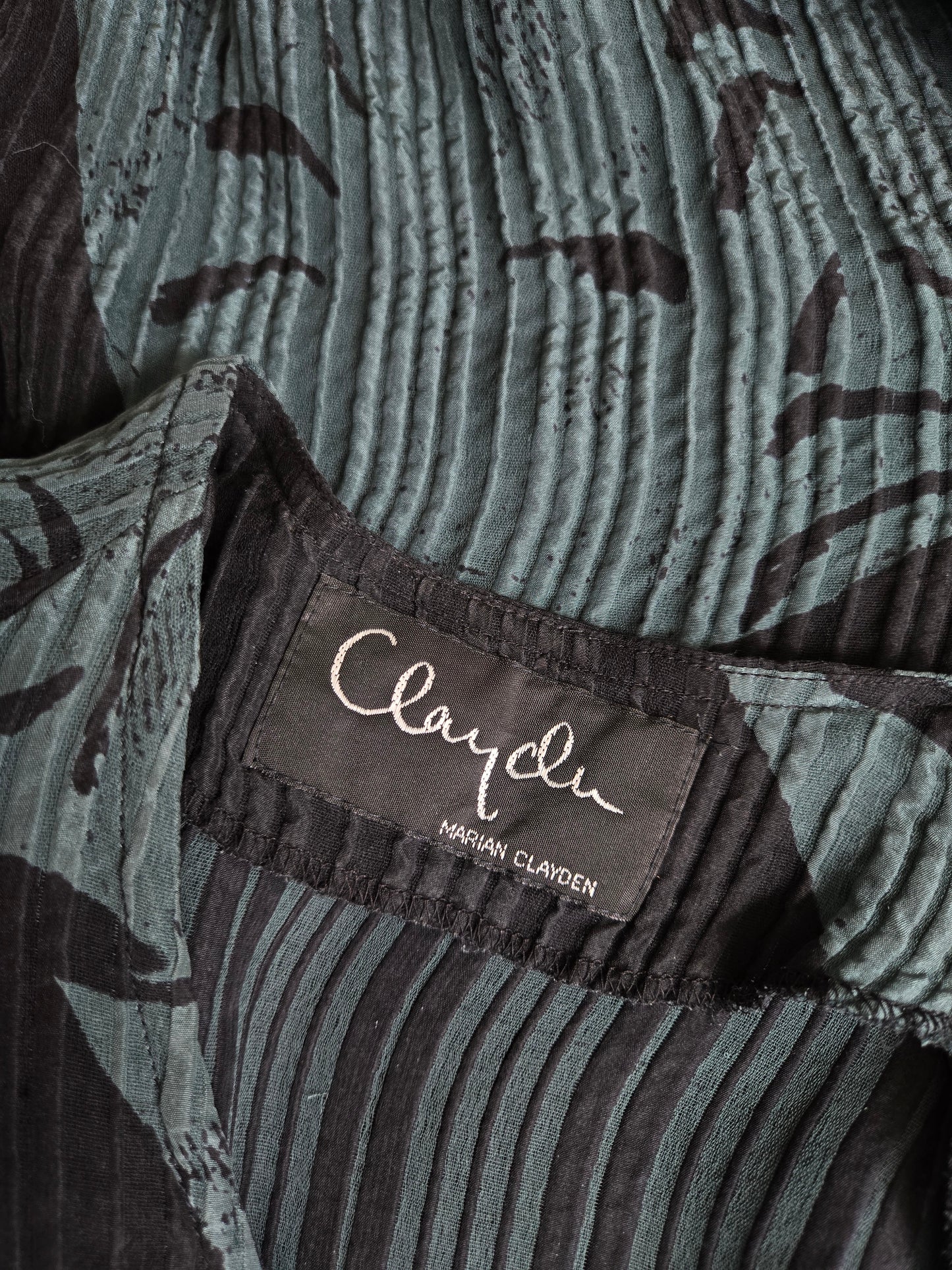 Marian Clayden Designer Pleated Top -
