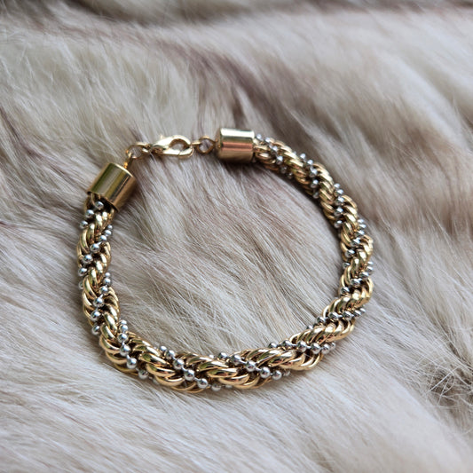 Vintage Mixed Metal Bracelet