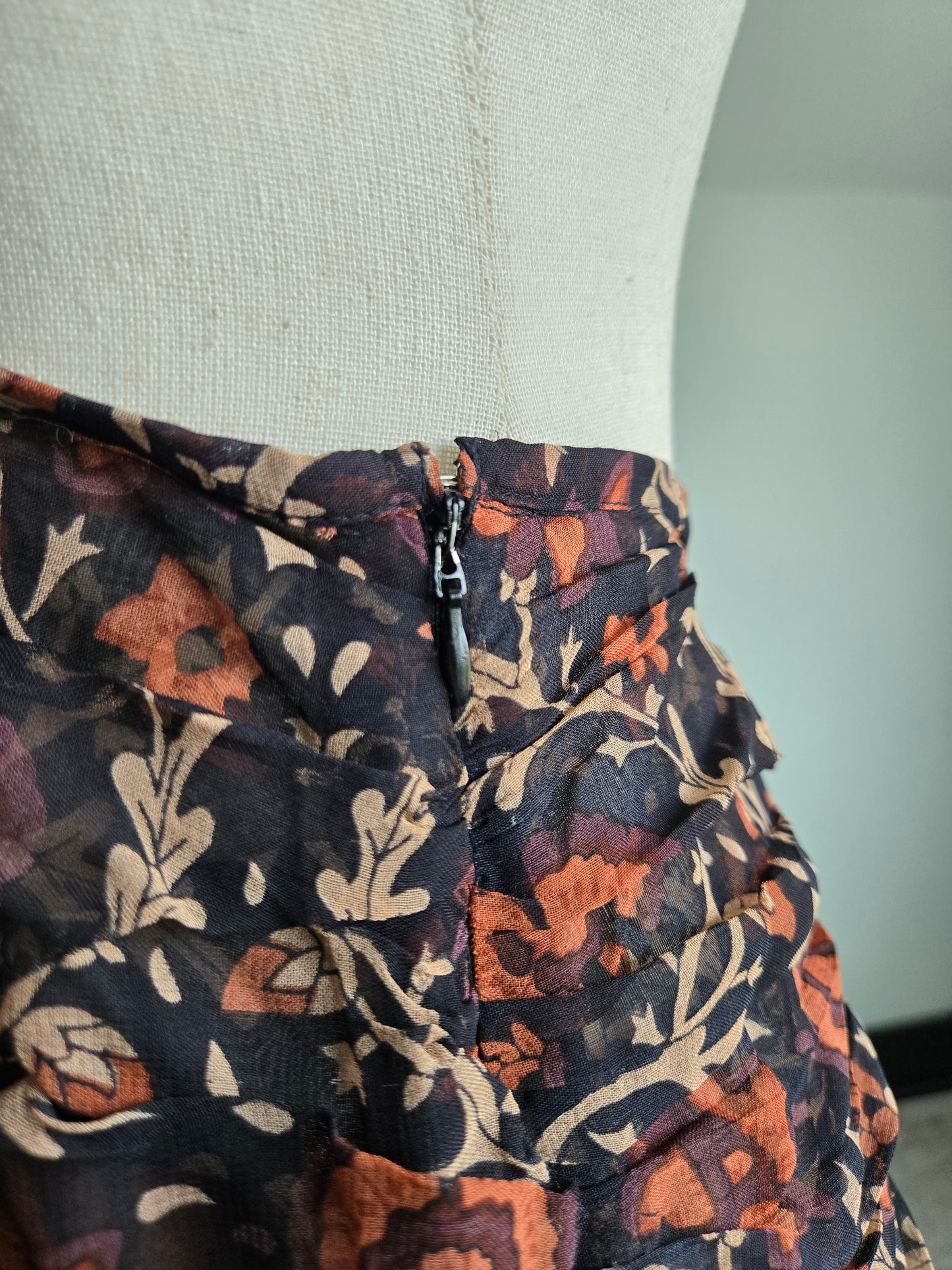 Moliin Copenhagen Y2K Little Floral Skirt - M/L