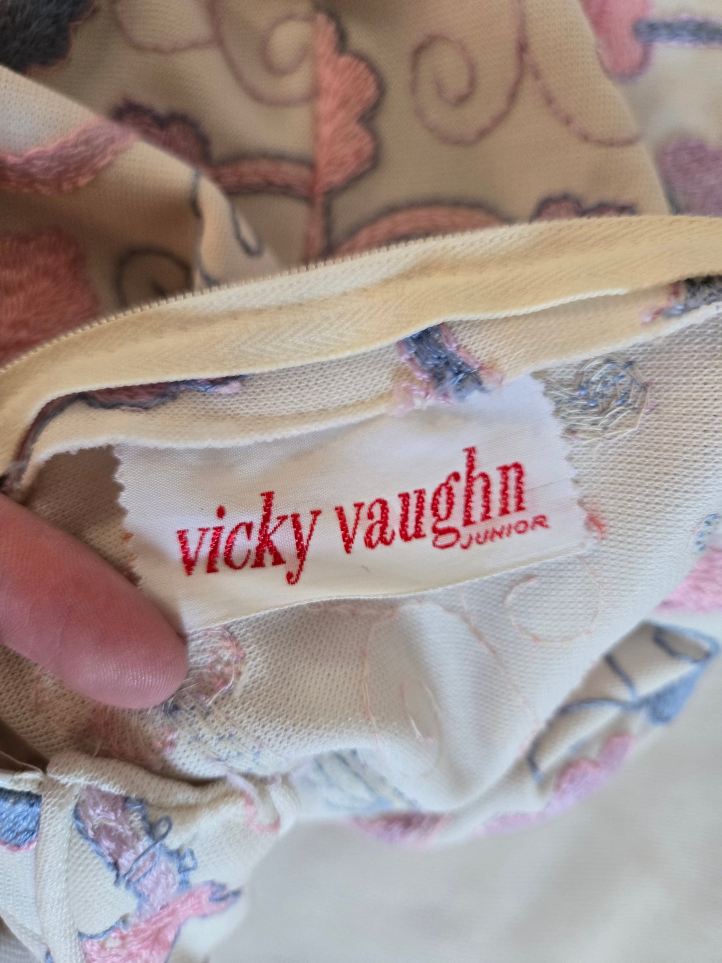 Vicky Vaughn Vintage 70s Maxi Dress - small/medium