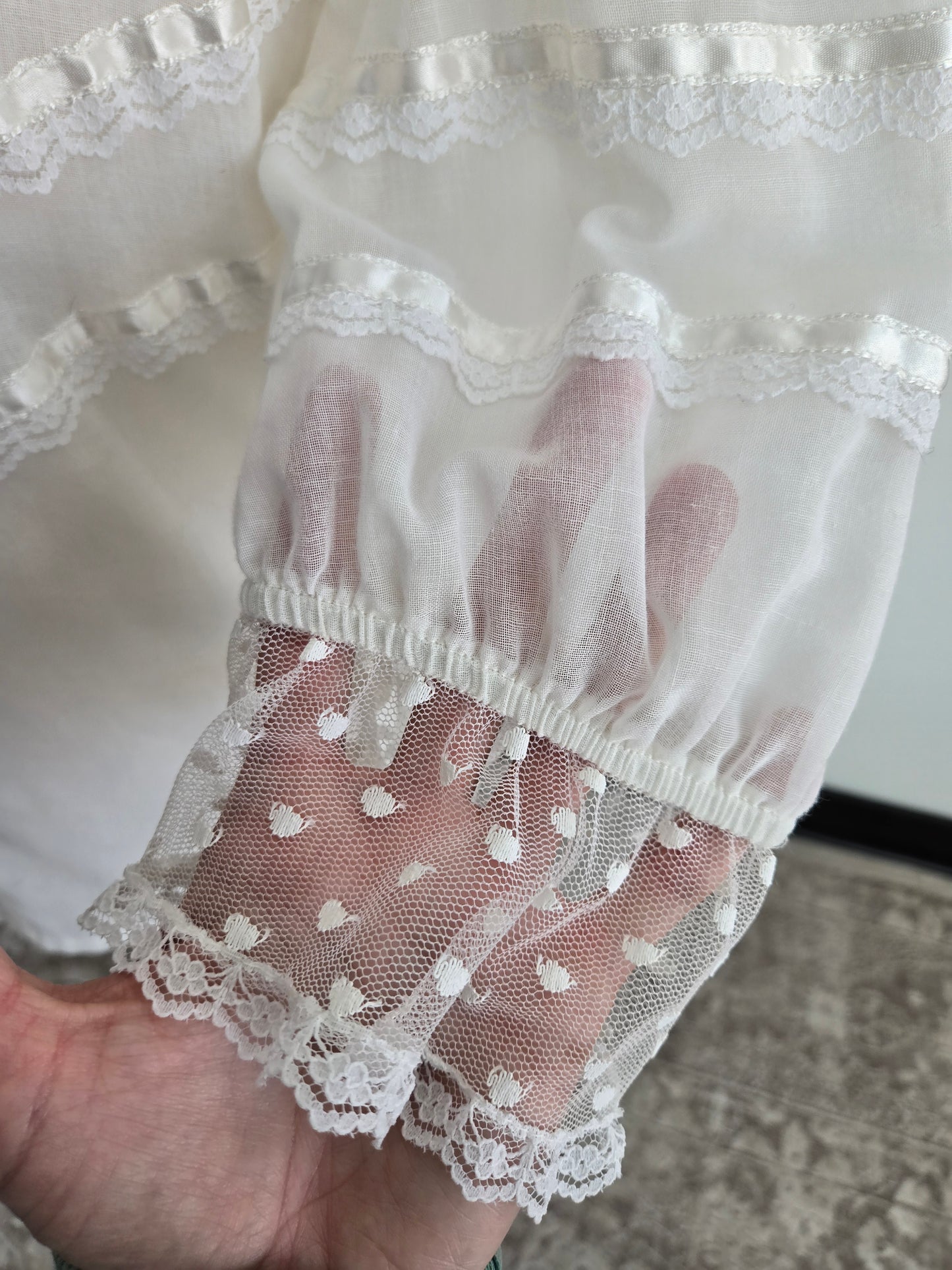 Gold Label Jessica's Gunnies San Fransisco Vintage 70s Gauzy Blouse - Medium