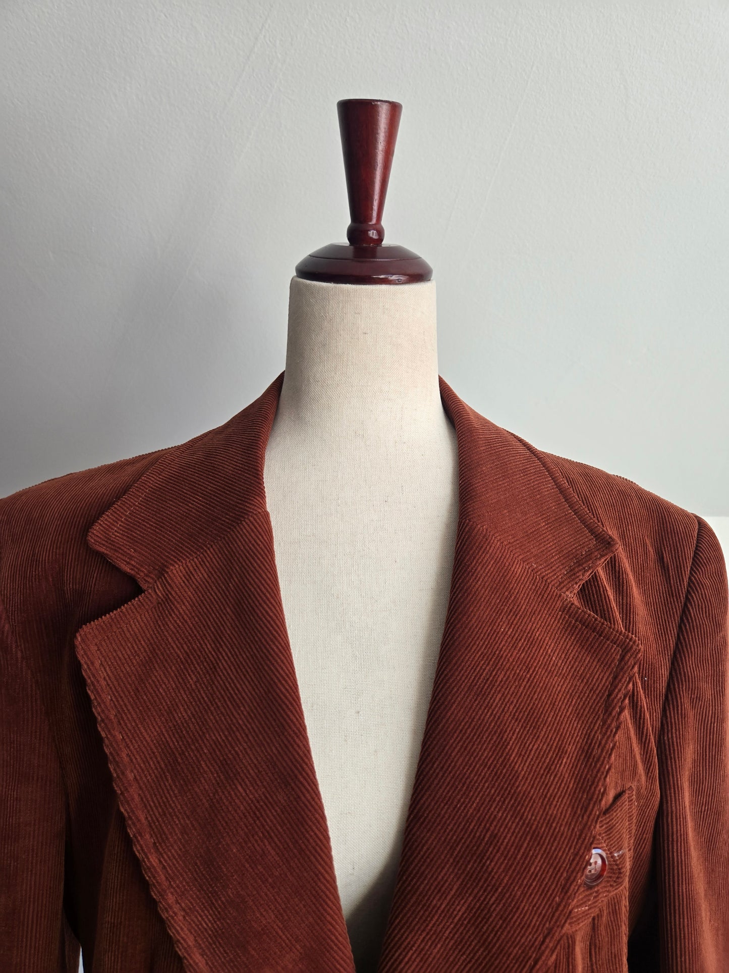 Scotts Grey Ltd. Vintage Corduroy Equestrian Blazer -