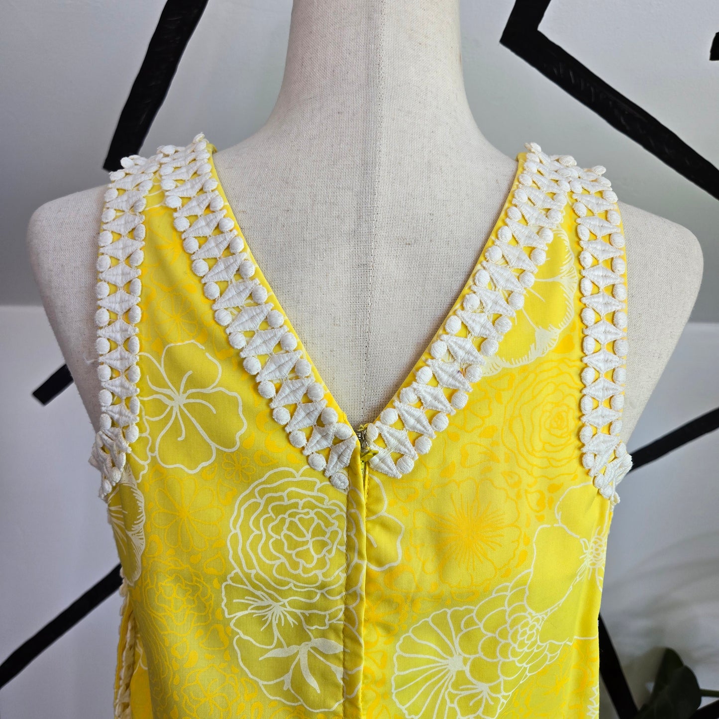 Vintage 1970s The Lilly by Lilly Pulitzer Inc Yellow Two Piece Set