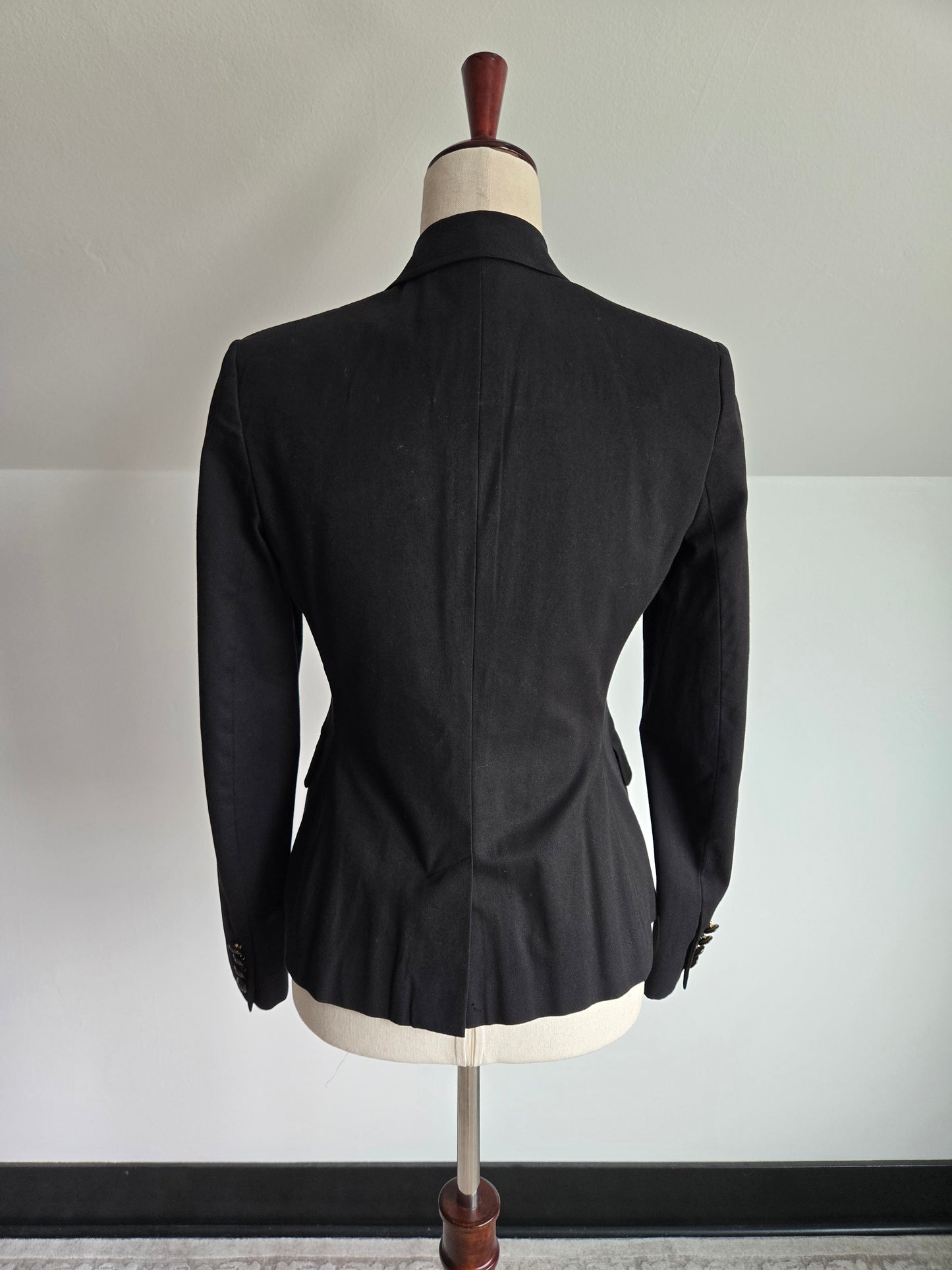 Vintage Y2K Ralph Lauren Black Blazer - Tagged 4