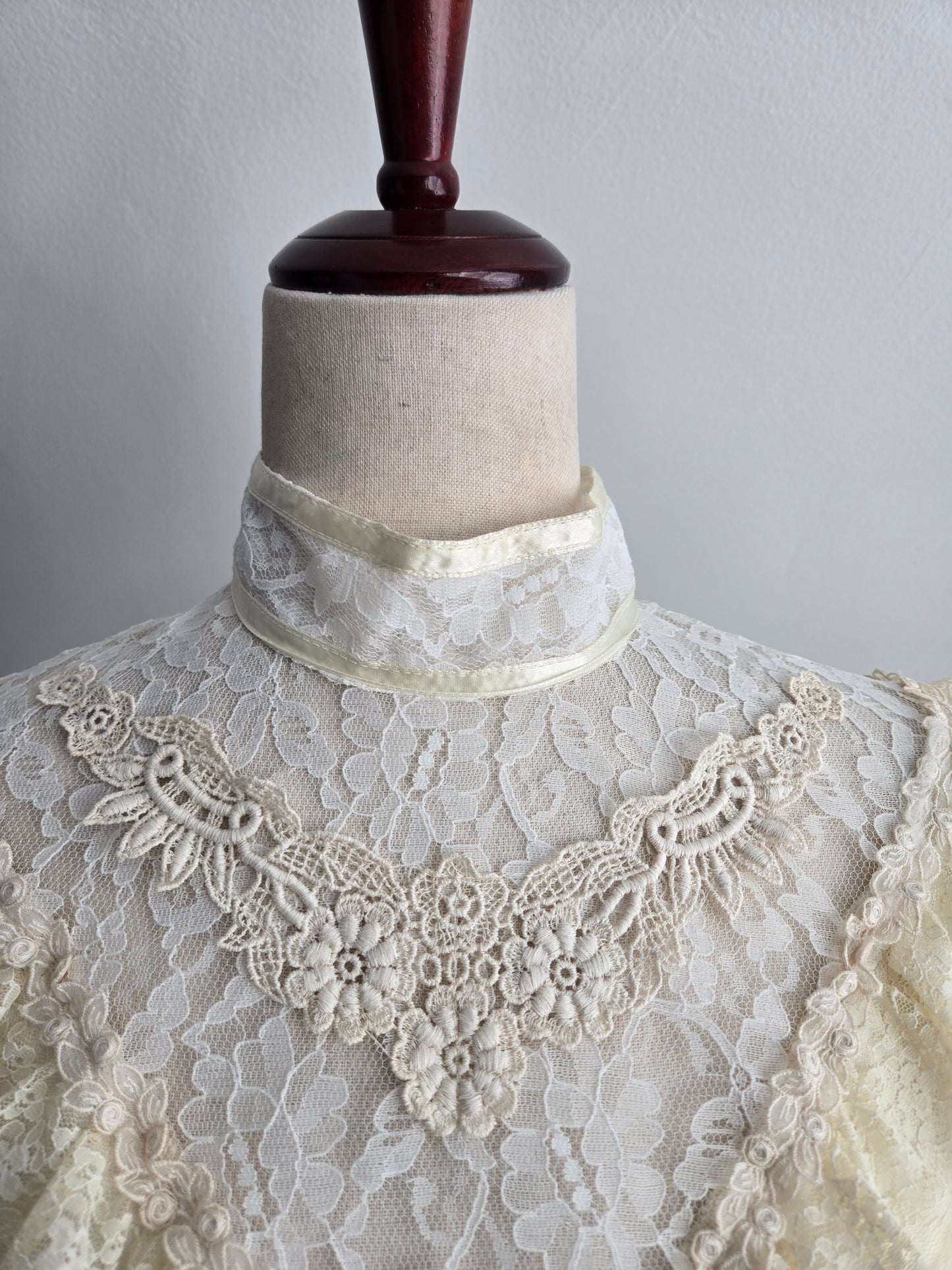 Gunnies Gunne Sax by Jessica Vintage 80s Blouse - Small