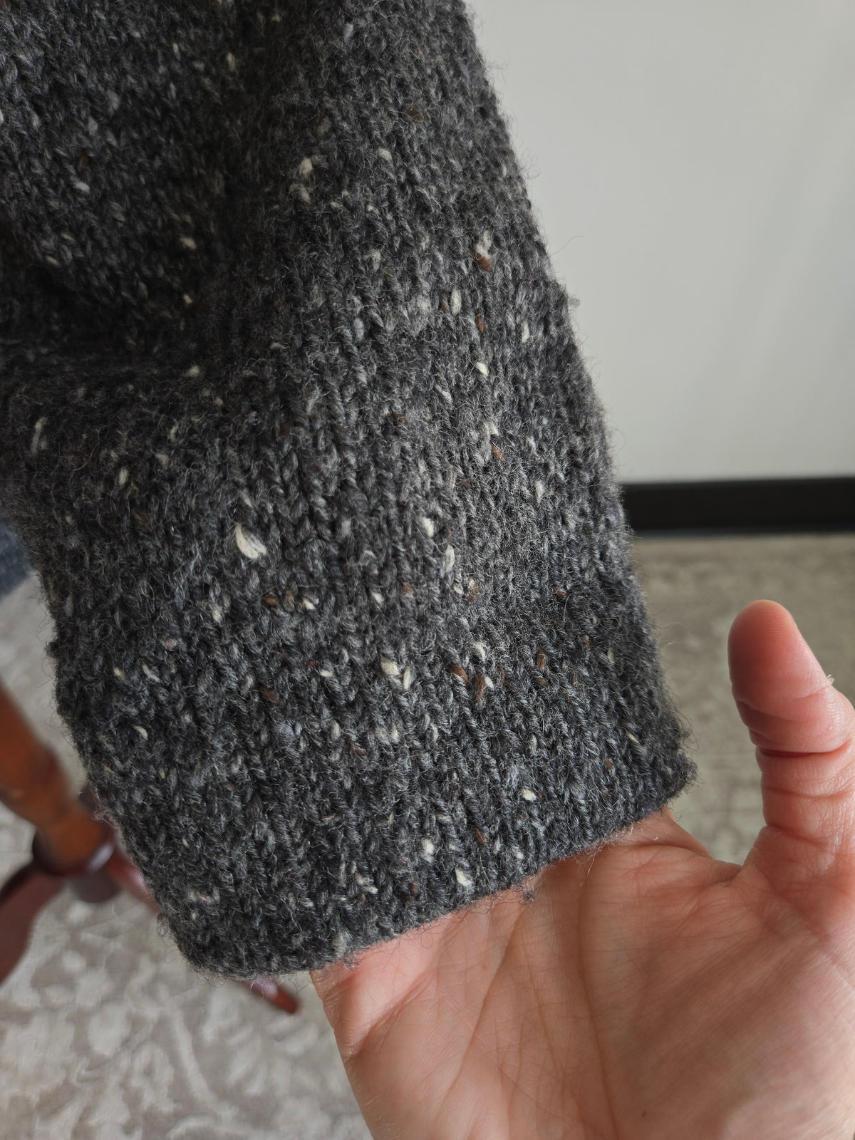 Foxglove Irish Wool Cardigan - L/XL