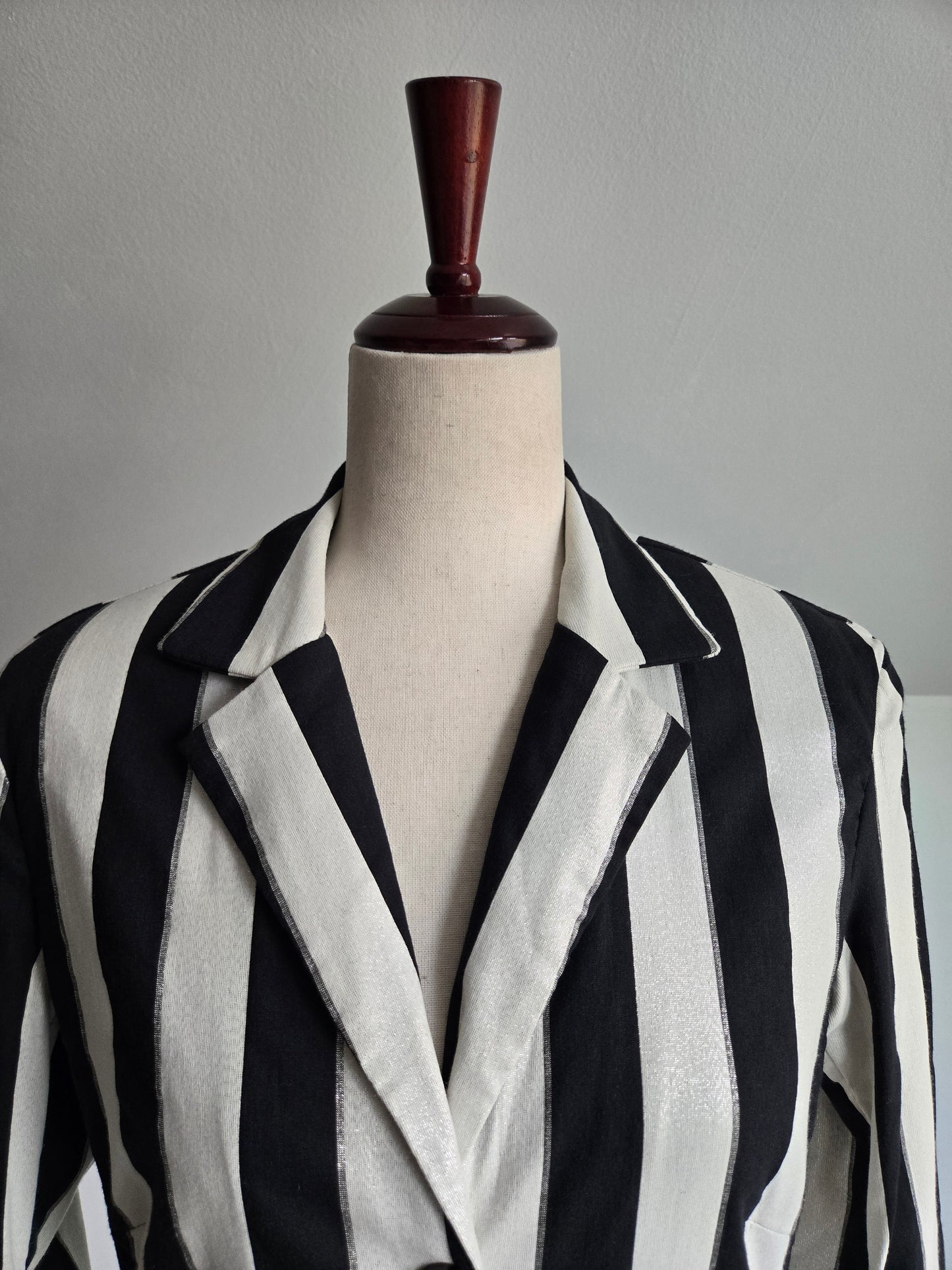 Bitte Kai Rand 1981 Stripe Long Blazer Made in Turkey - Medium