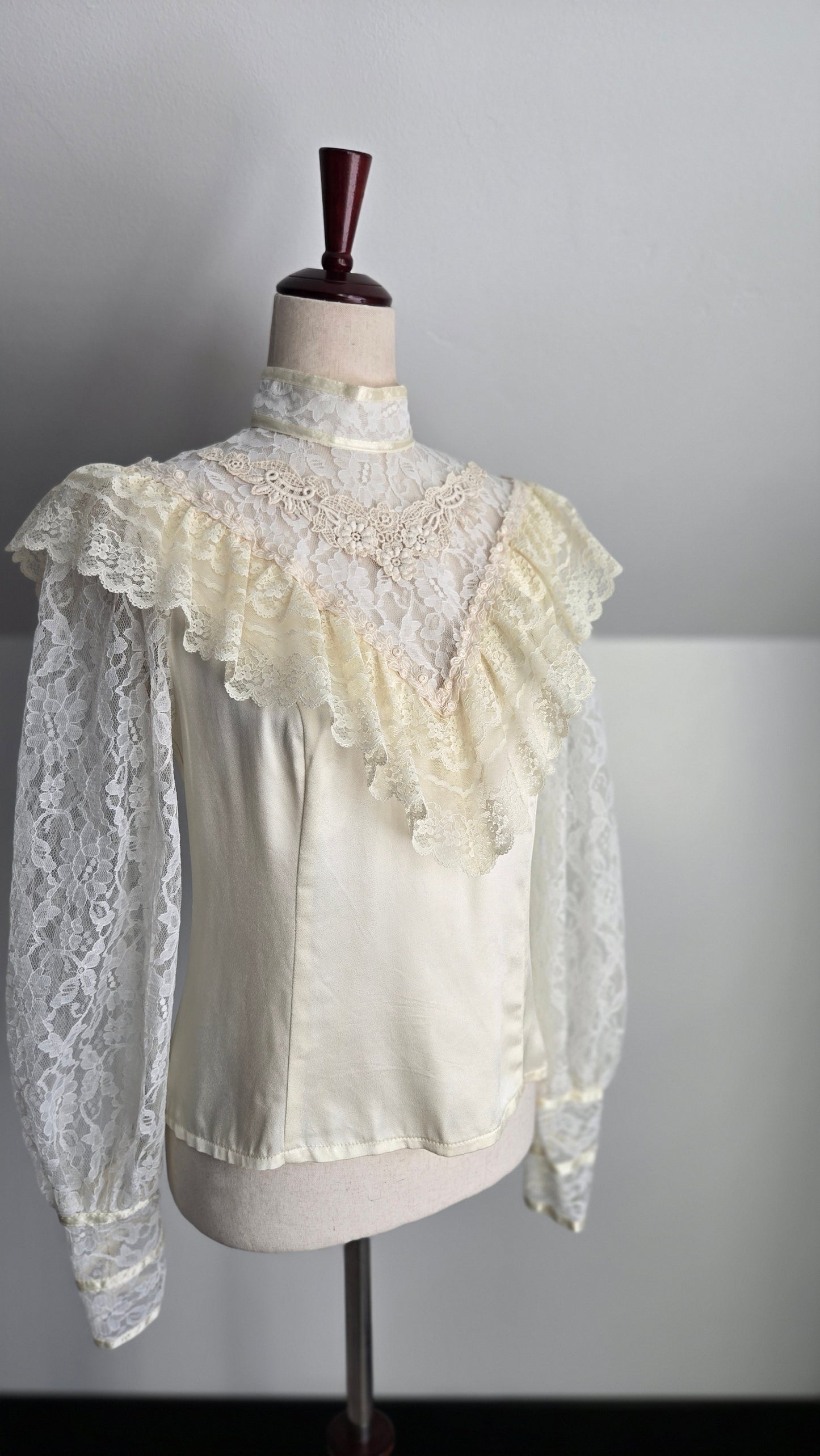 Gunnies Gunne Sax by Jessica Vintage 80s Blouse - Small