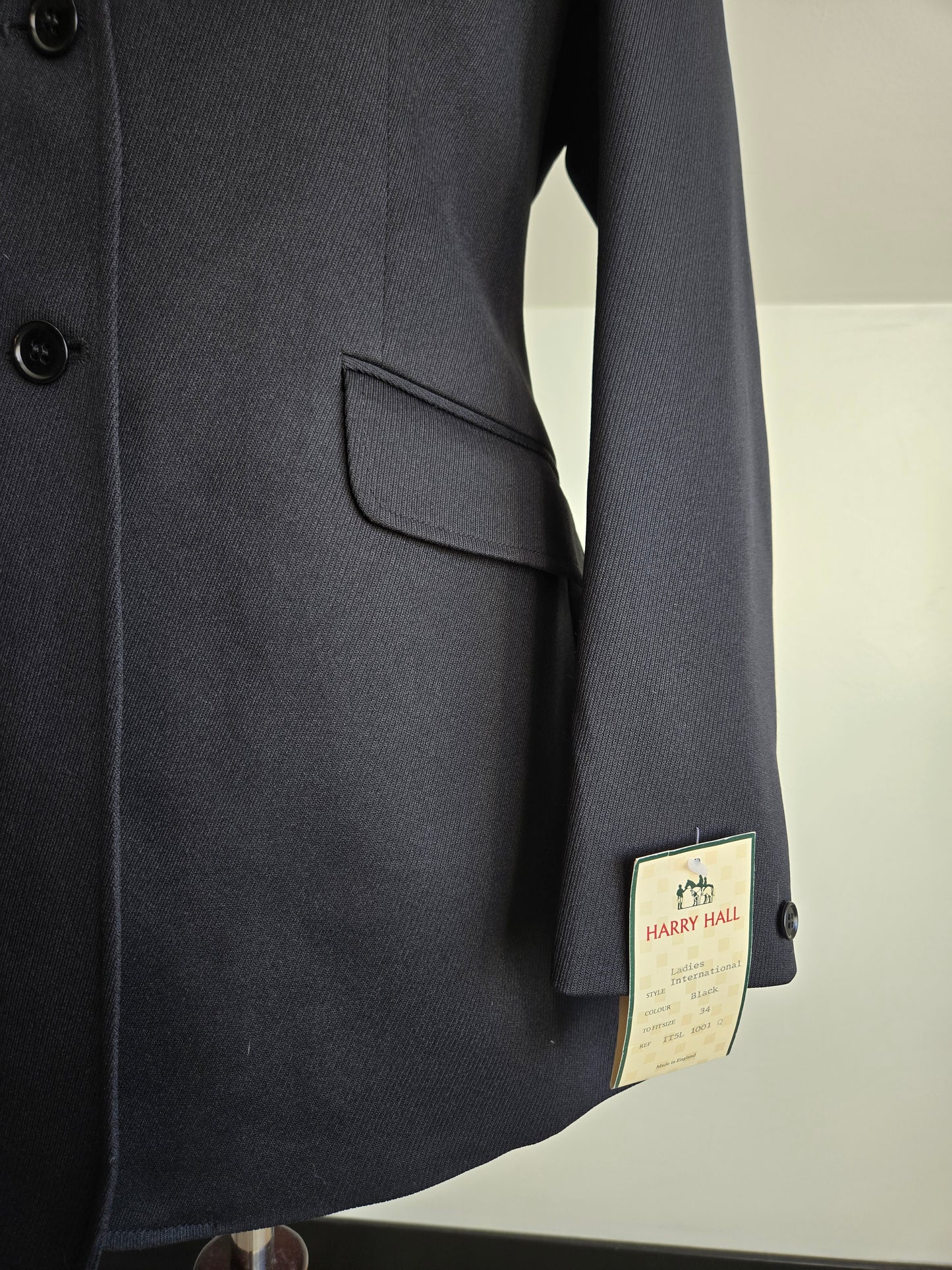 Harry Hall Made in England Deadstock Equestrian Blazer - Small