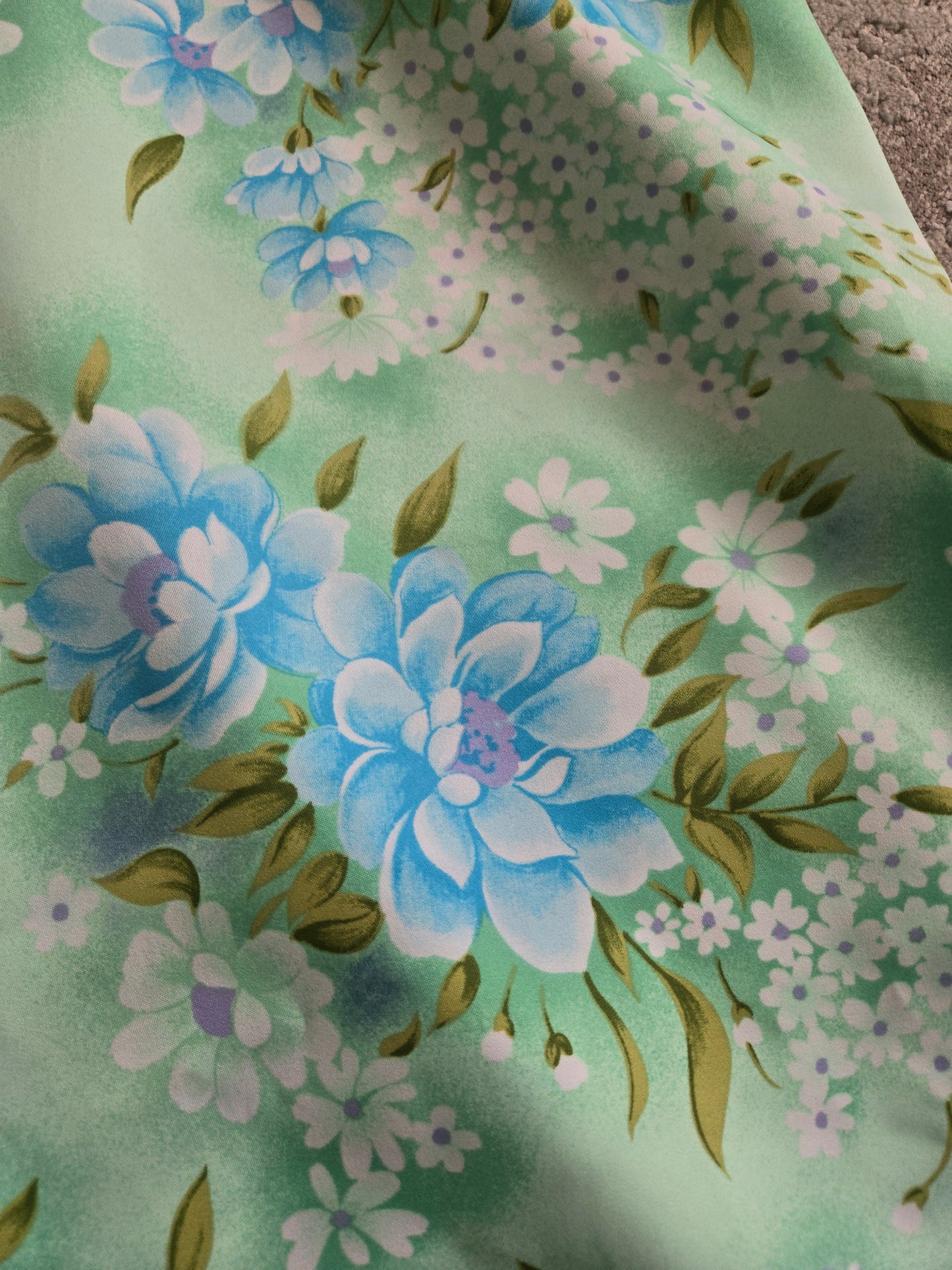 Vintage 1960s Flower Power Jumpsuit - S/M