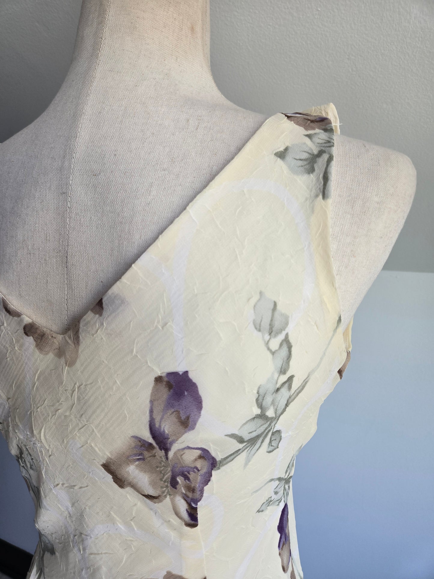 Vintage 90s Breakin' Loose Romantic Floral Dress - Small