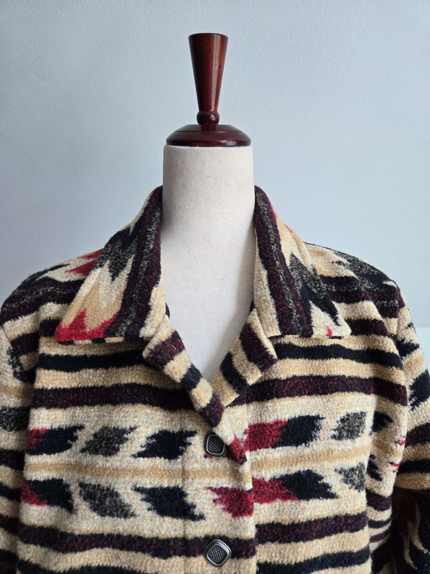 County Clothing Co Made in Canada Western Fleece Shacket - Medium