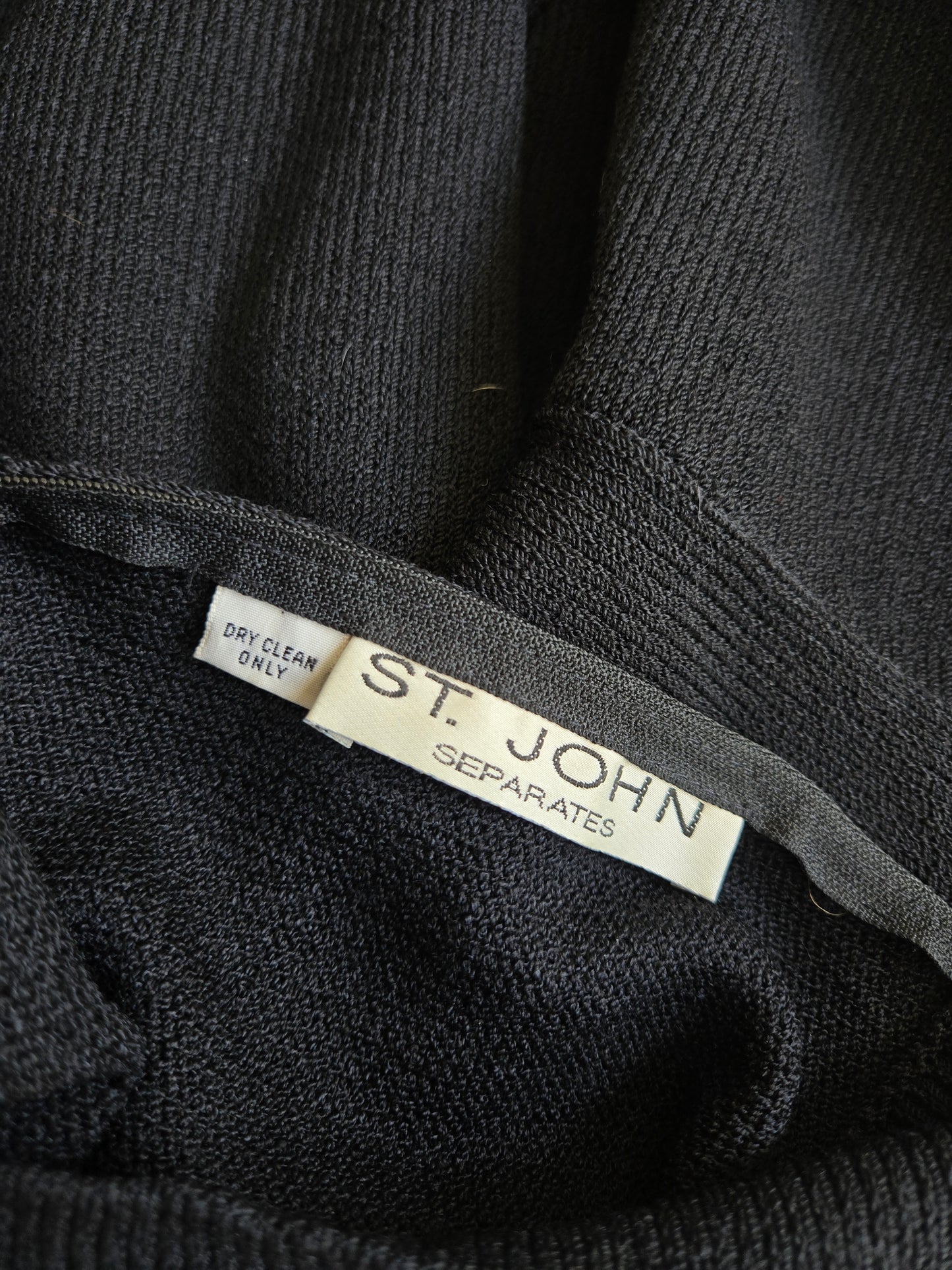 St John Vintage Black Sweater - Large