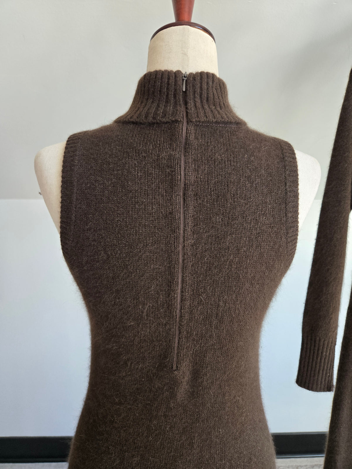 Vintage Jane Justin Lambswool and Angora Two Piece Set - Medium