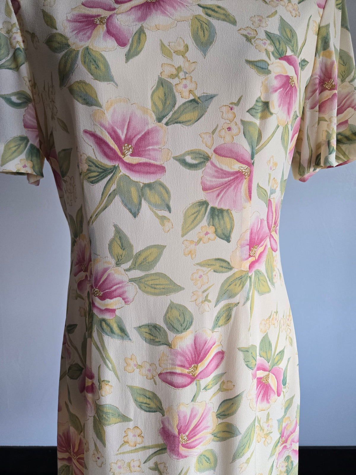 Vintage 90s Liz Claiborne Floral Dress - S/M