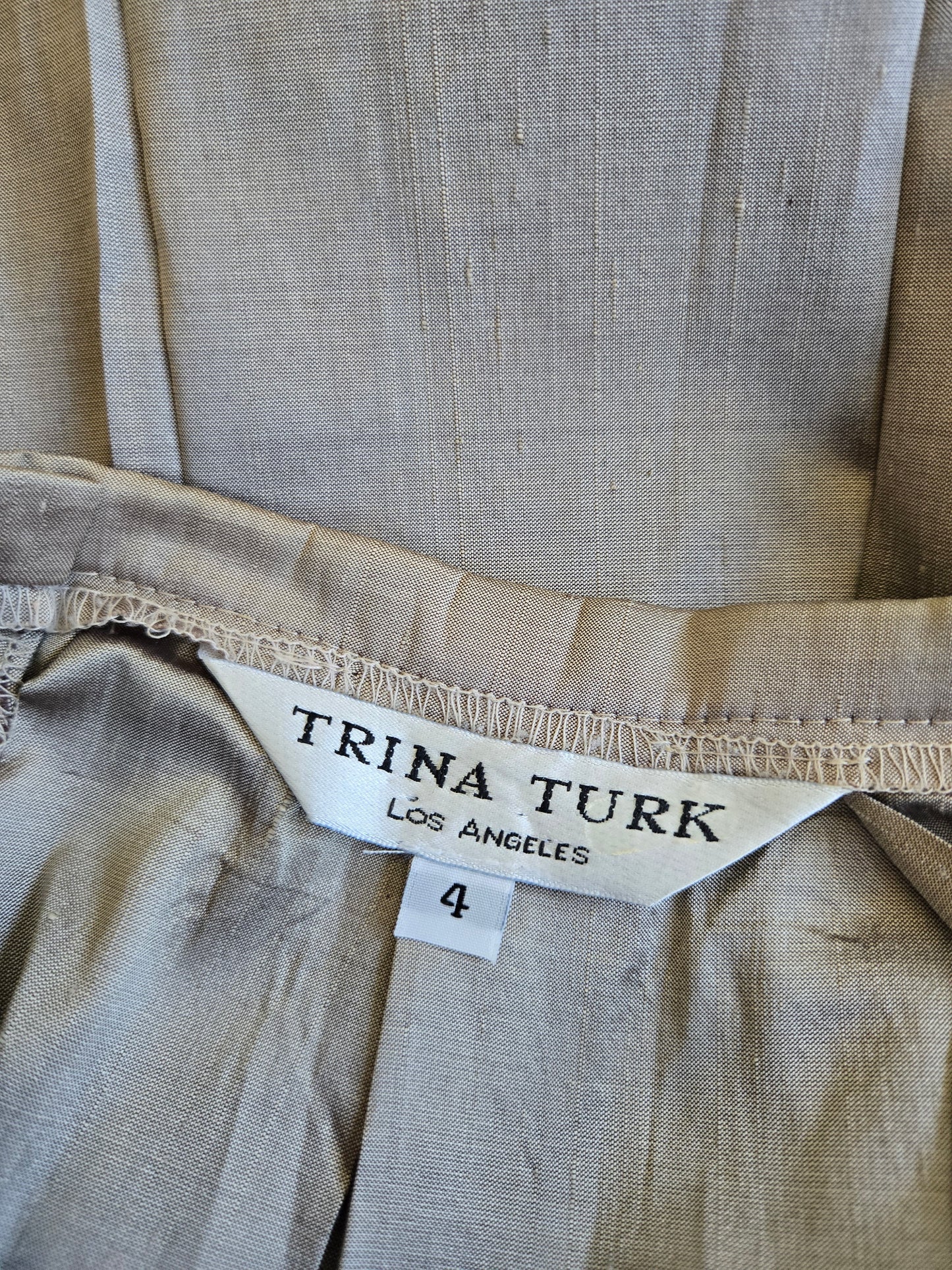 Trina Turk Designer Silk Skirt - Small