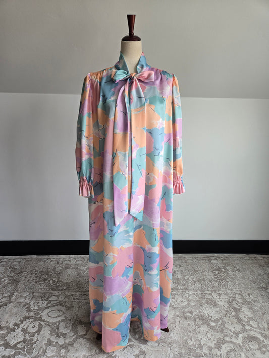 Rare Lucie Ann Beverly Hills Vintage 60s Elizabeth Arden Edition Dress - Large/XL