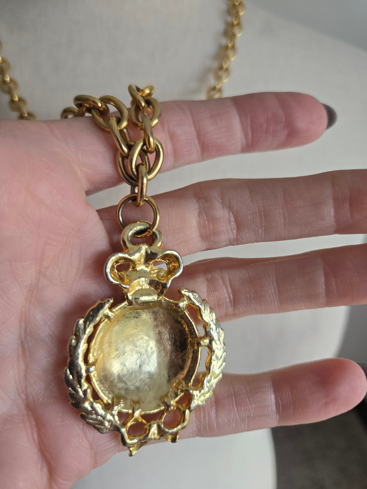 Vintage Nautical Pendant Necklace