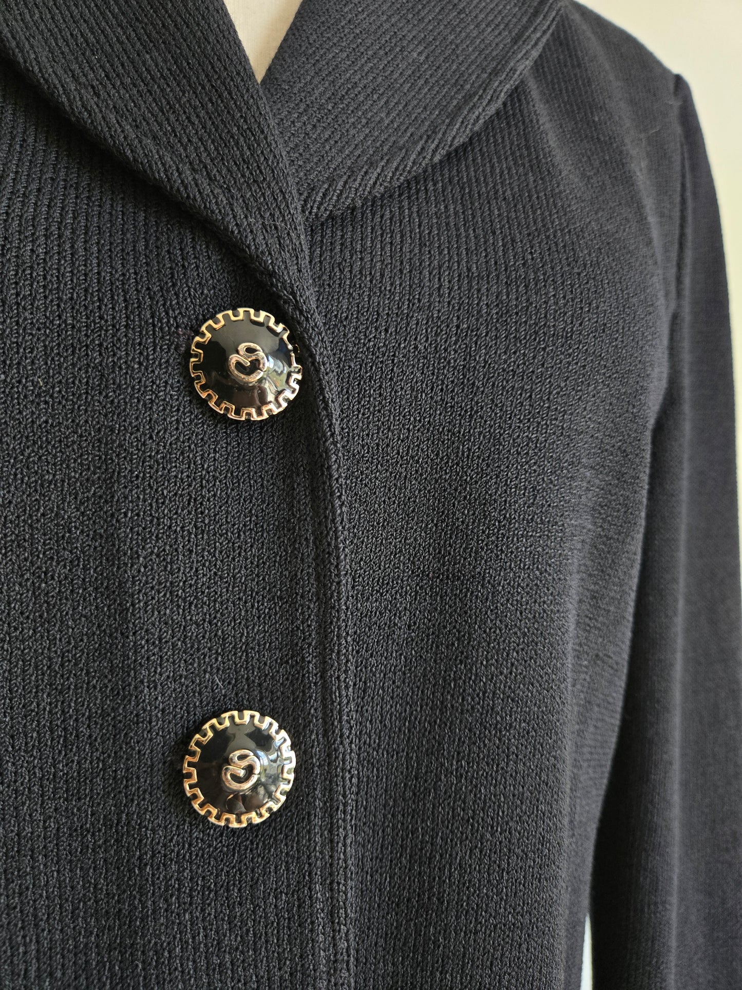 St John Long Knit Blazer - Size 10