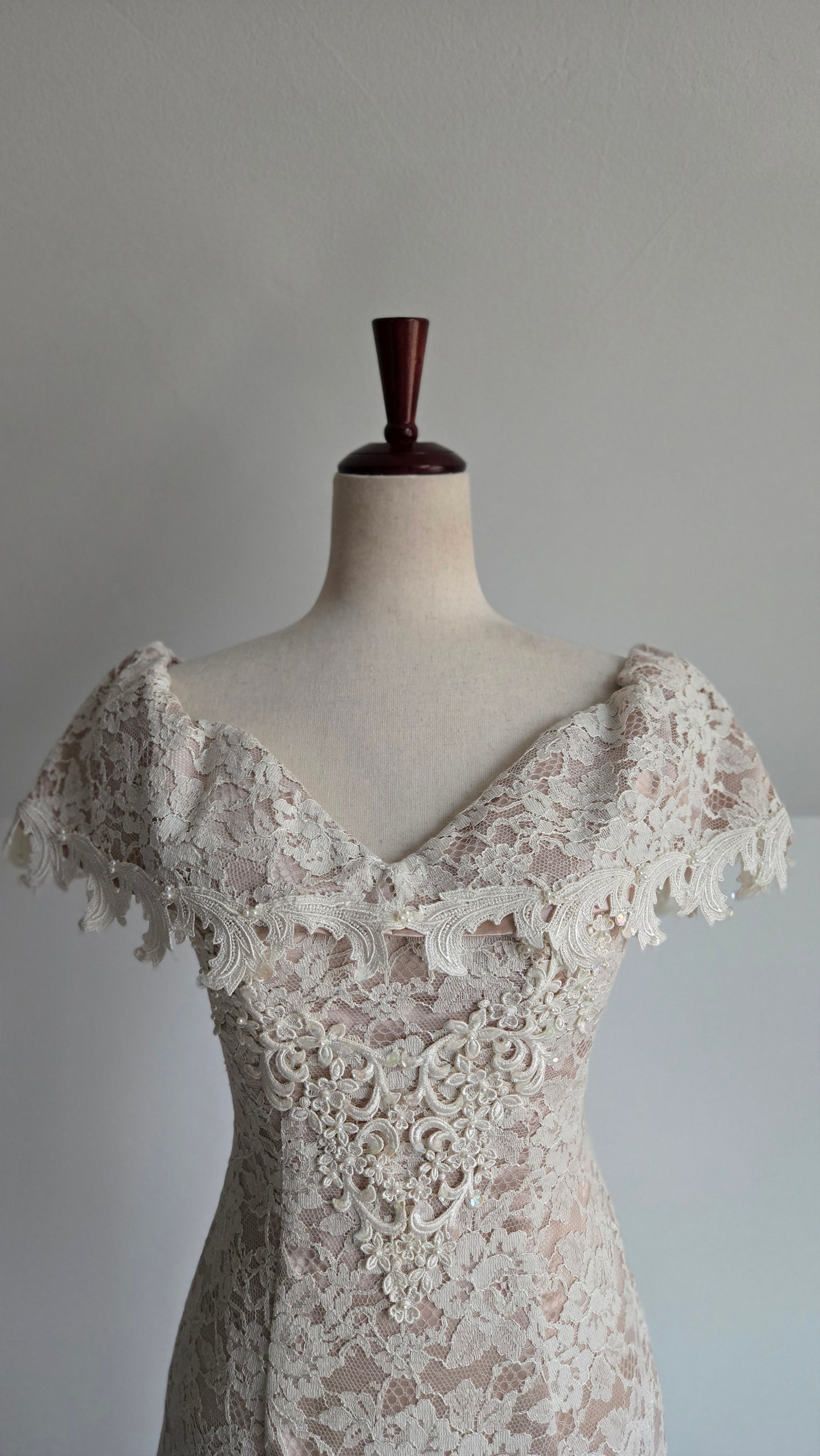 French Lace California Lace Formal Dress - XS/S