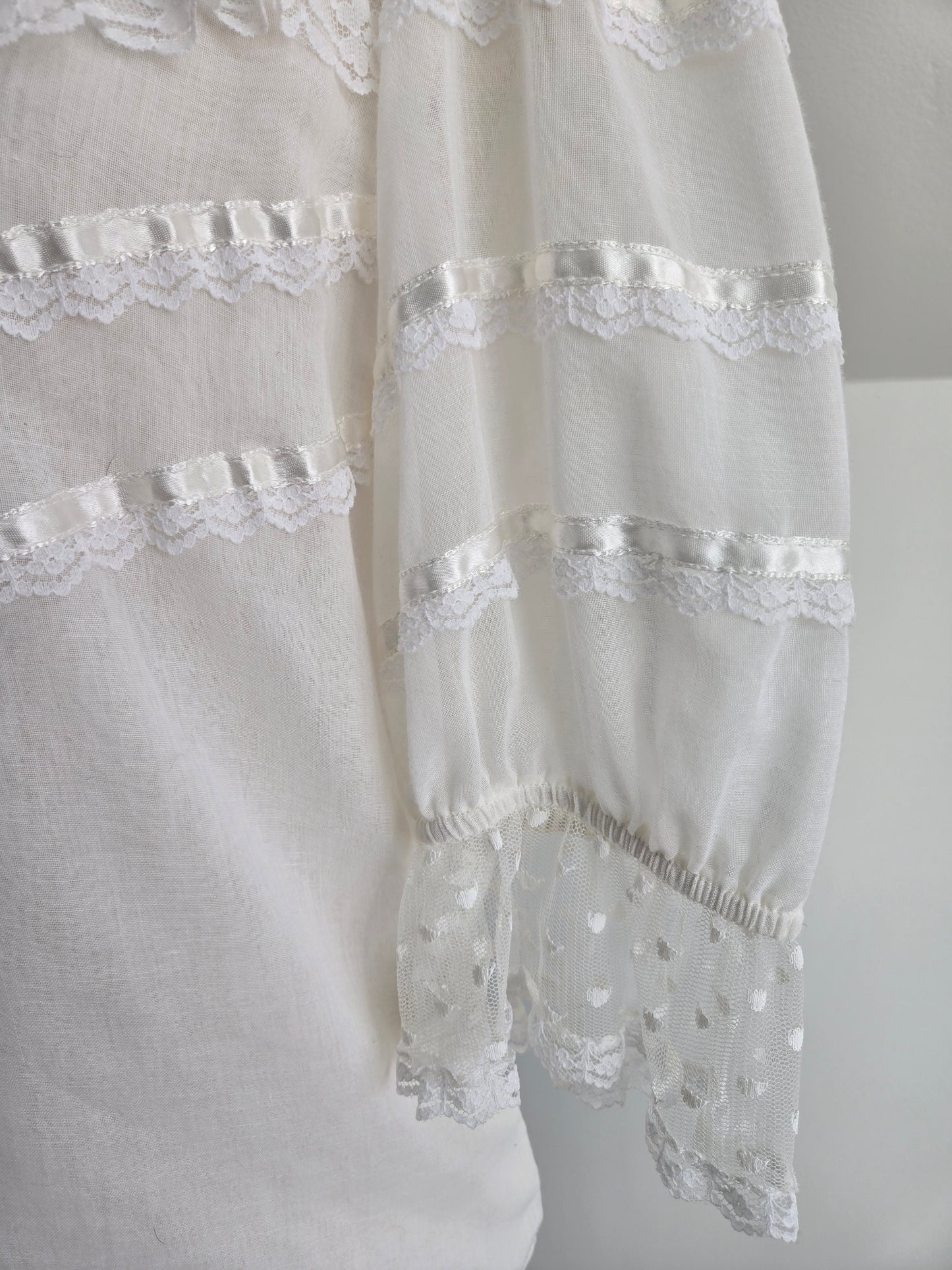 Gold Label Jessica's Gunnies San Fransisco Vintage 70s Gauzy Blouse - Medium