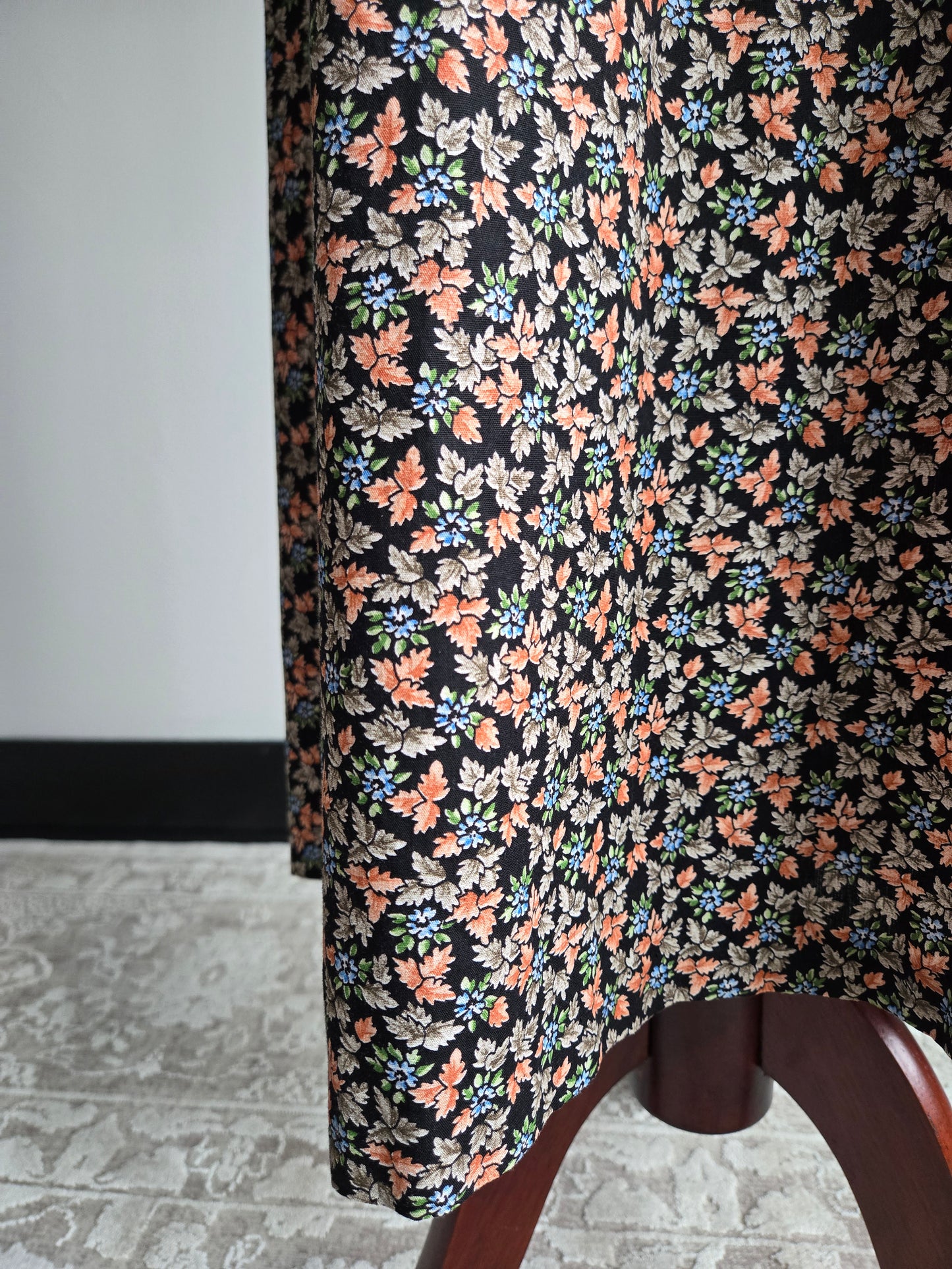 Wendy Bird Vintage 1960s Prairie Dress With Lace Bib - XS/S