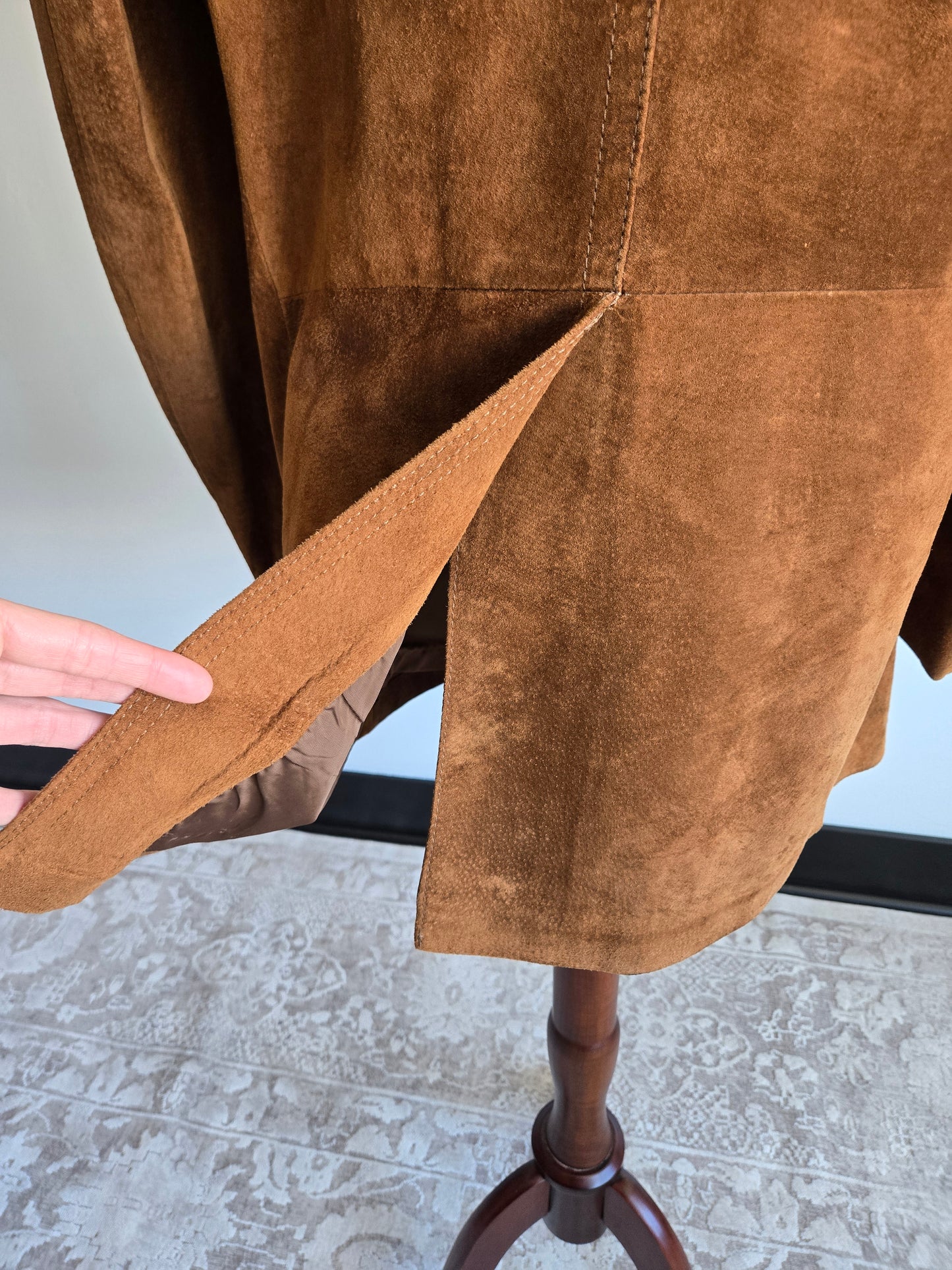 Lakeland Vintage Genuine Suede Leather Blazer - XL