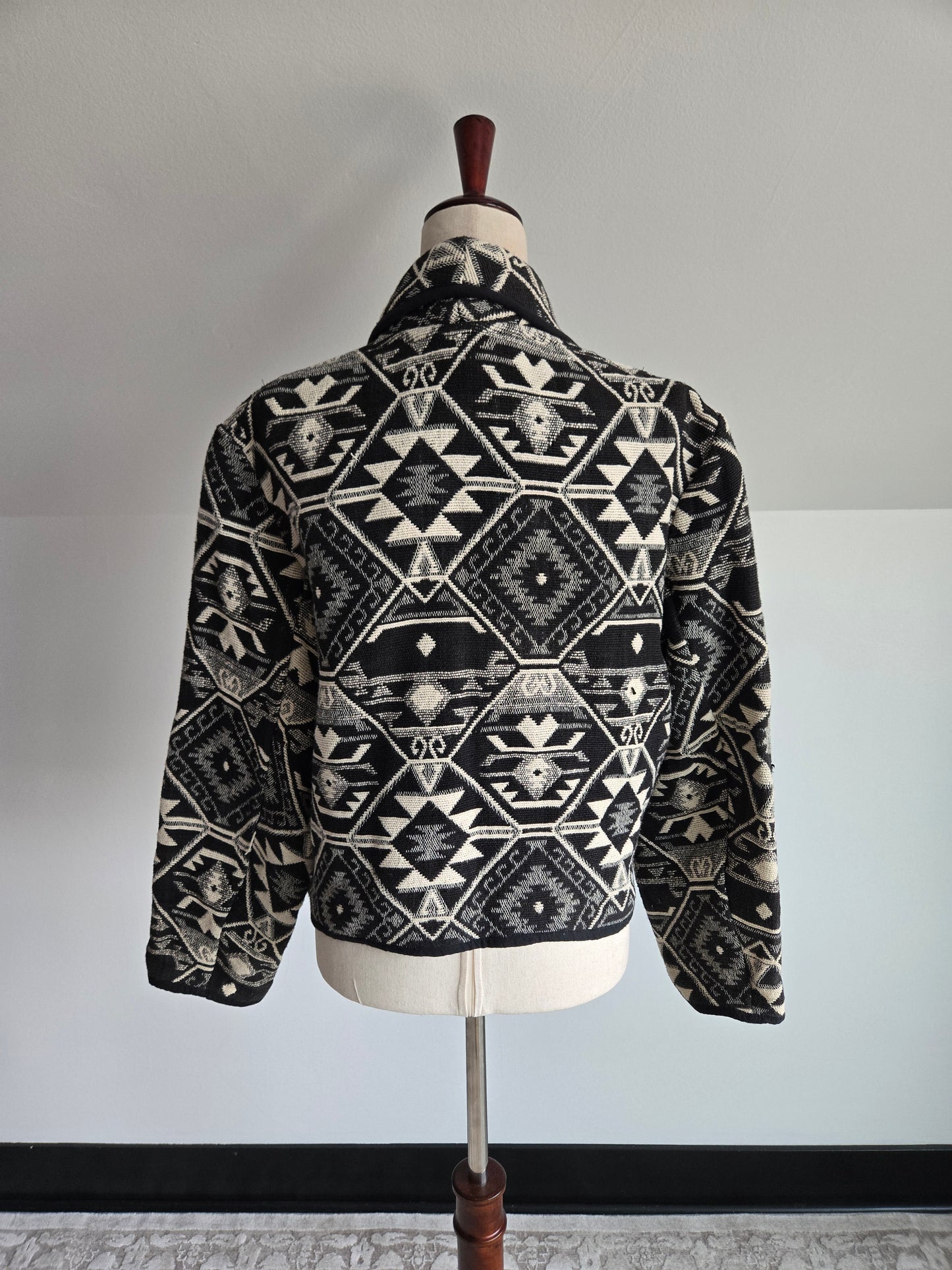 New Identity 100% Cotton Western Tapestry Jacket - Large