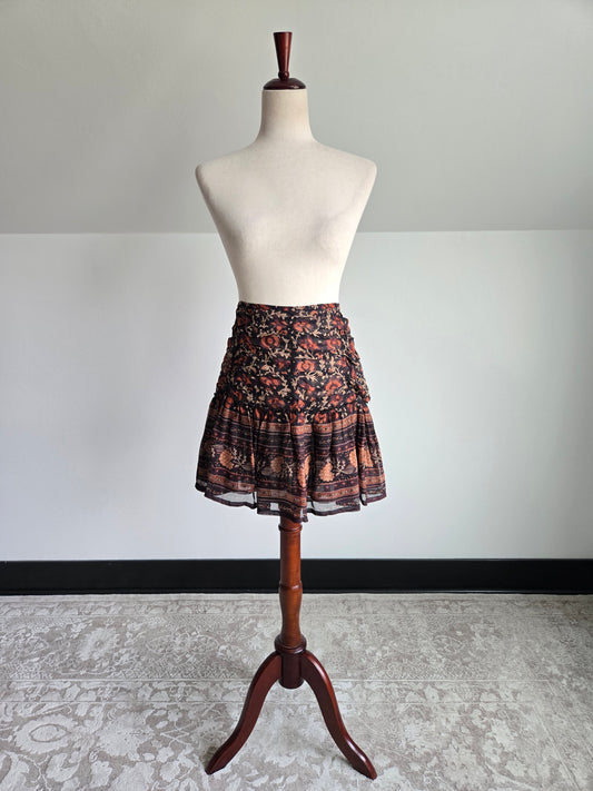 Moliin Copenhagen Y2K Little Floral Skirt - M/L