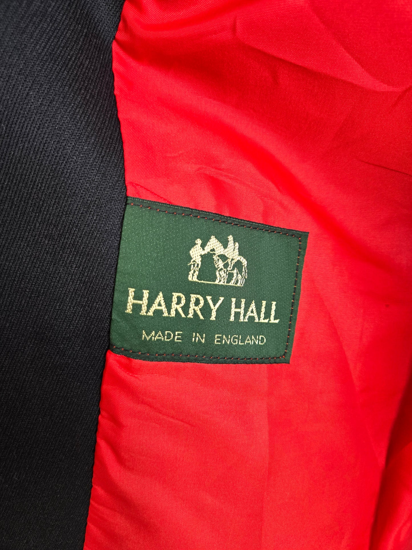 Harry Hall Made in England Deadstock Equestrian Blazer - Small