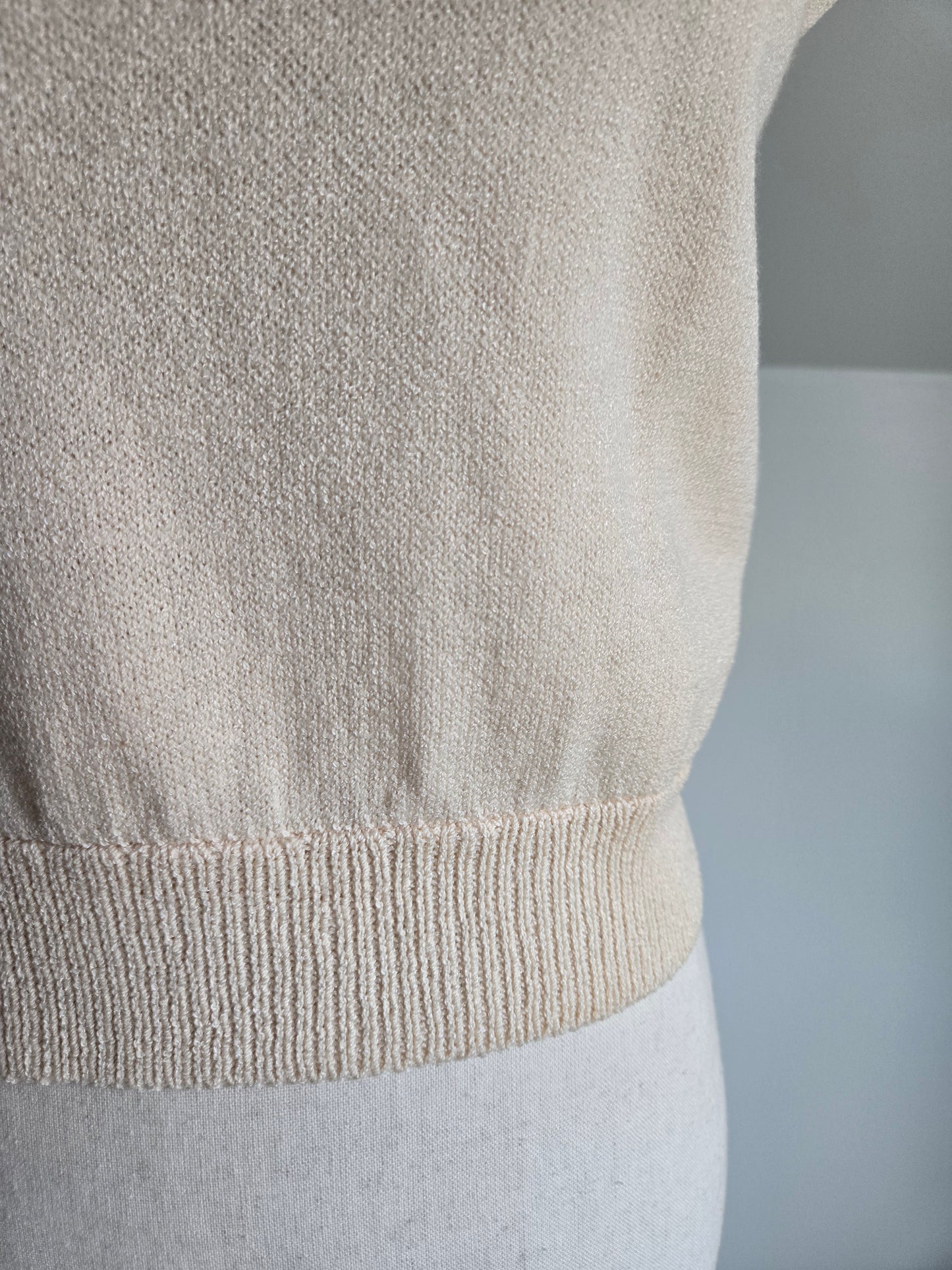 Vintage St John Knit Crop Tank - XS/S/M/L