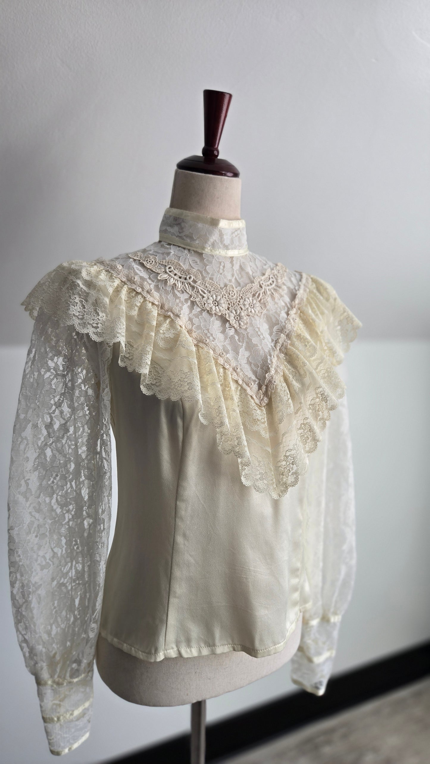 Gunnies Gunne Sax by Jessica Vintage 80s Blouse - Small