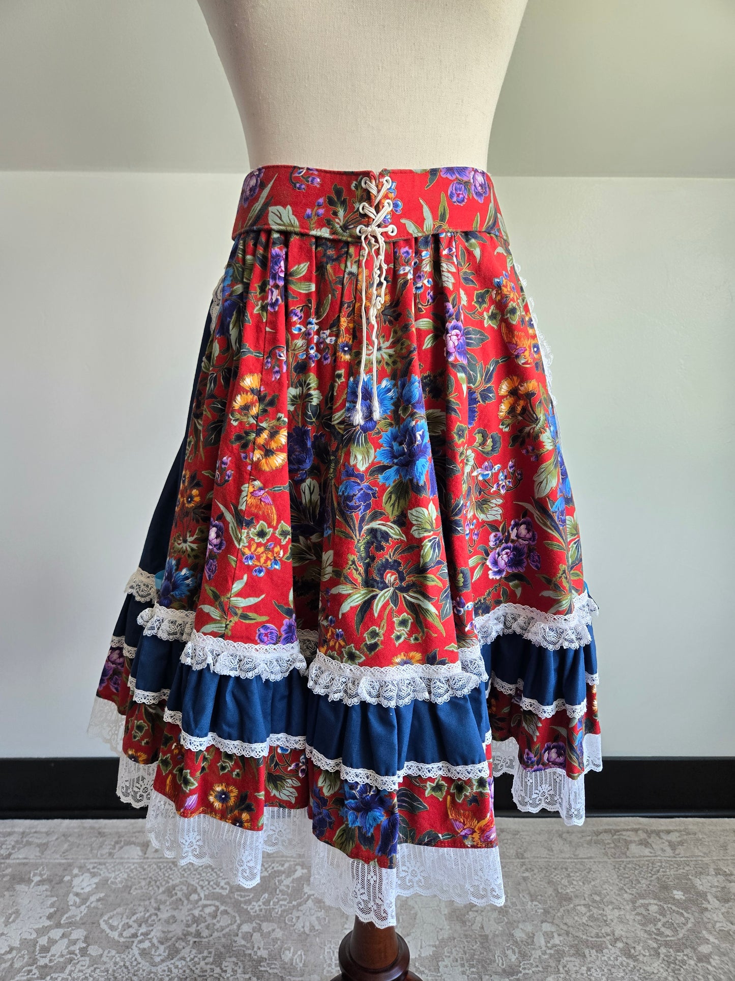 Vintage Western Swing Dancing Two Piece Set - L/XL