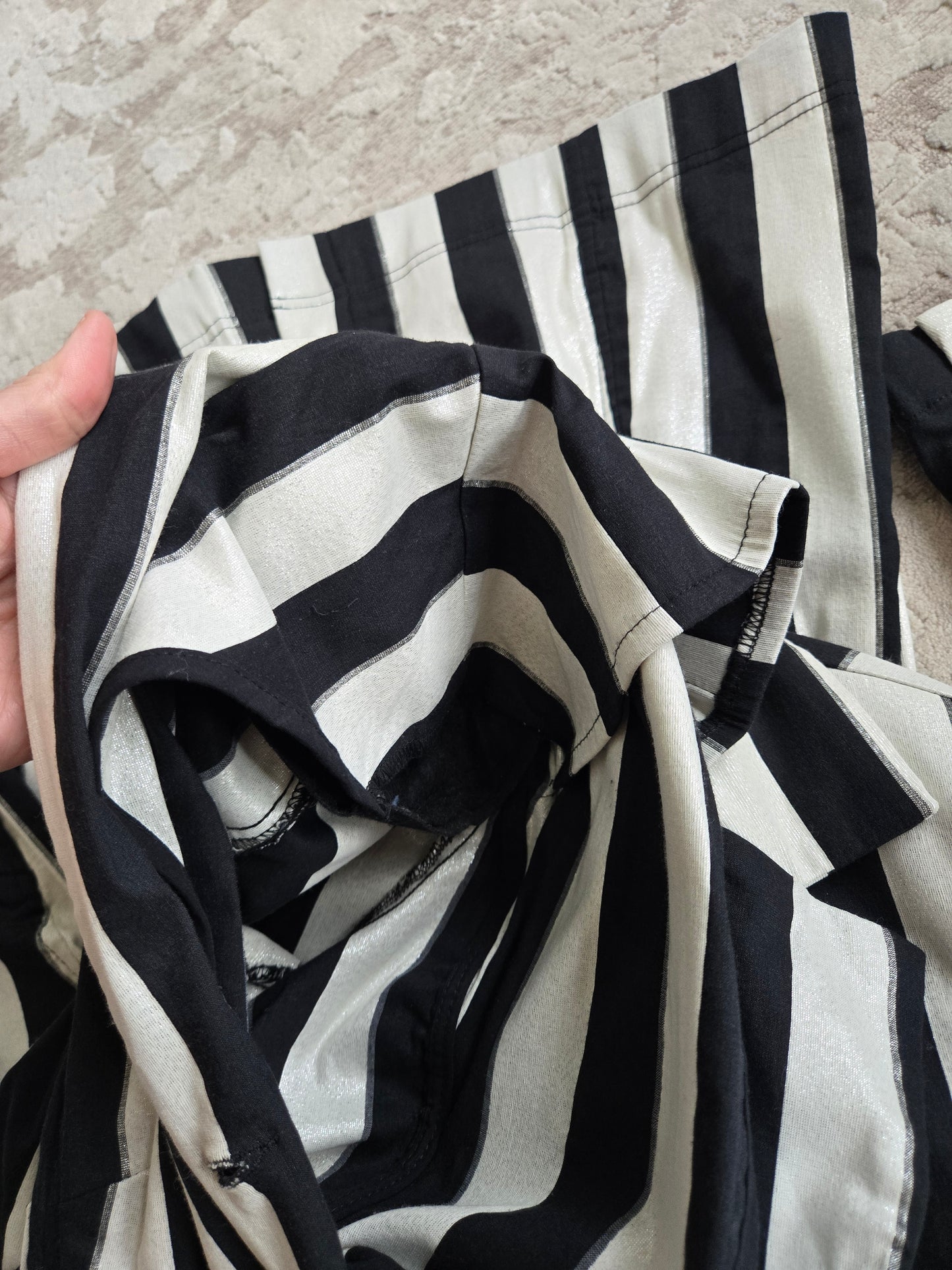 Bitte Kai Rand 1981 Stripe Long Blazer Made in Turkey - Medium