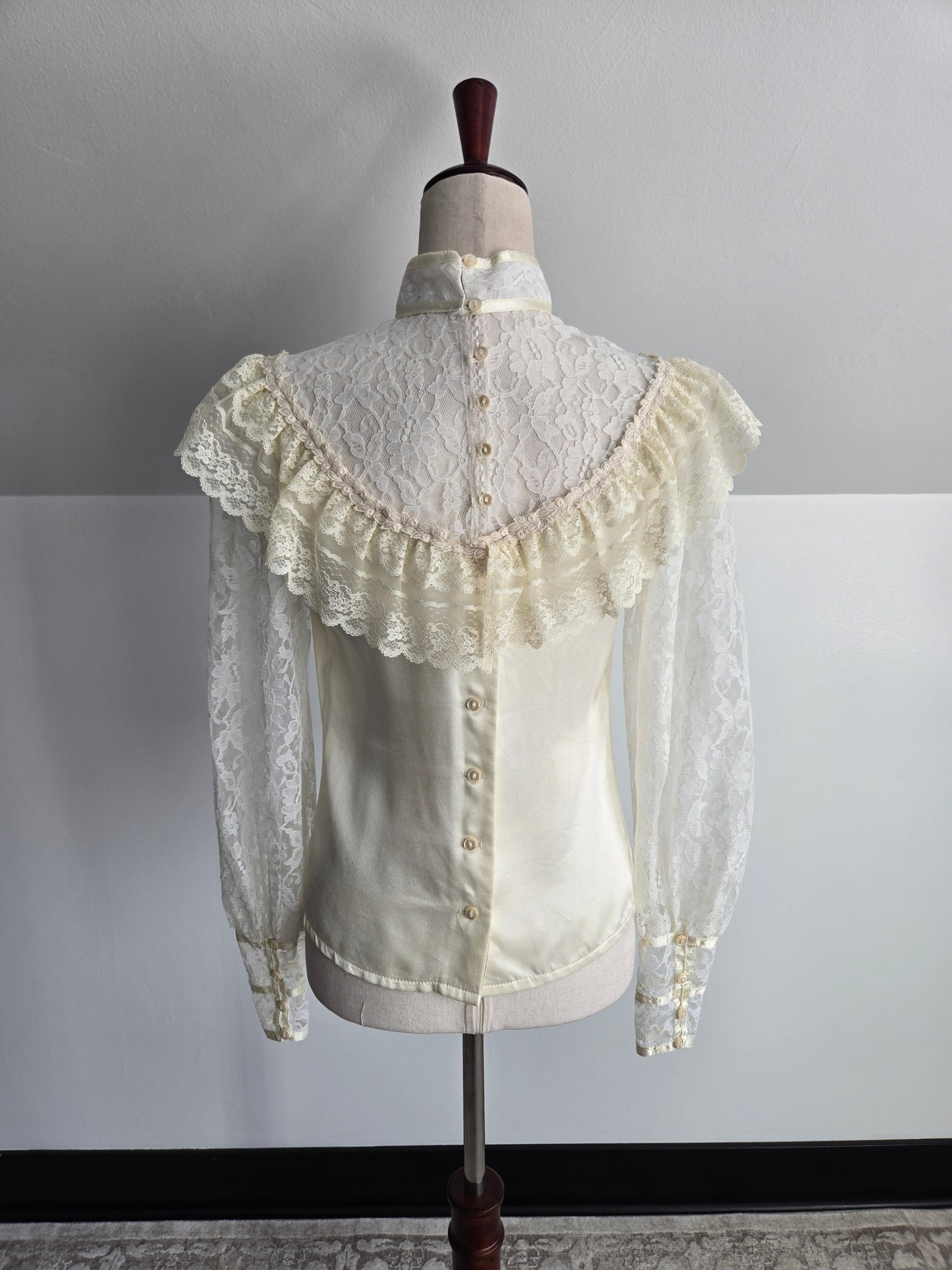 Gunnies Gunne Sax by Jessica Vintage 80s Blouse - Small