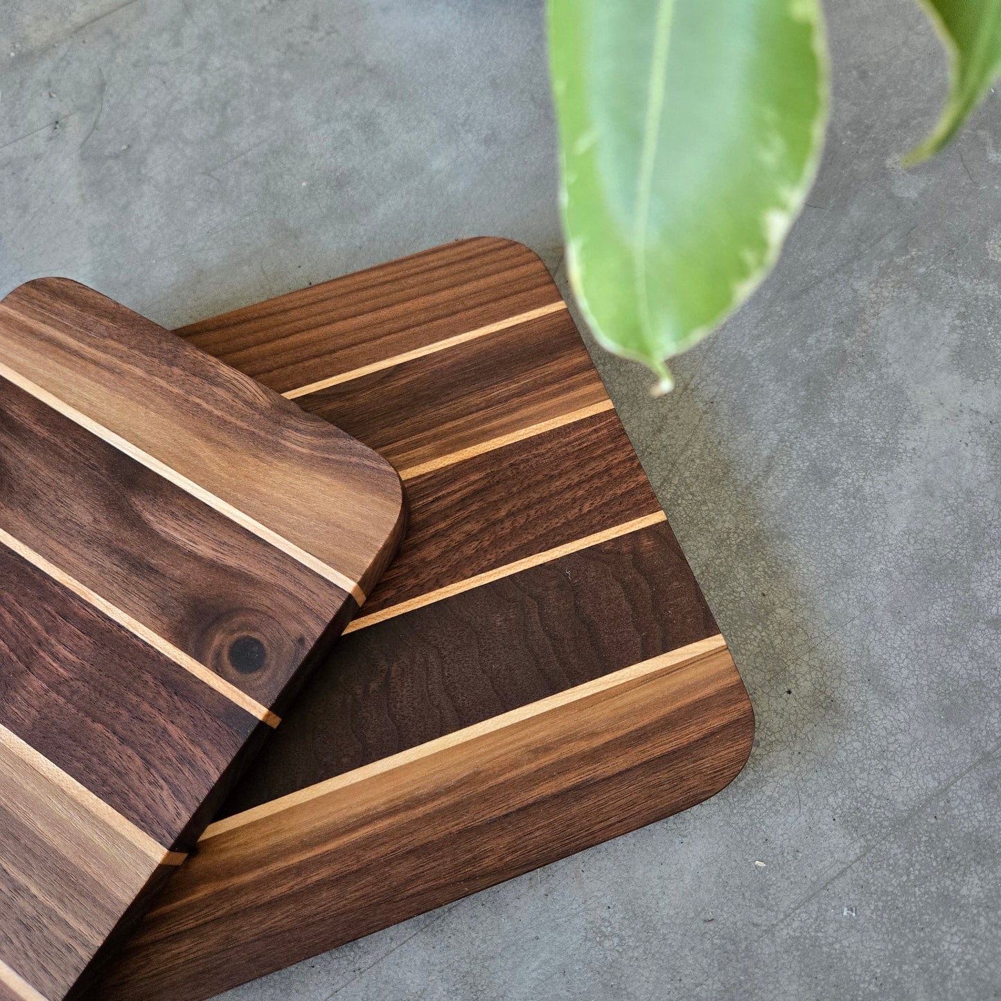 Walnut Cutting Board Two-Piece Set