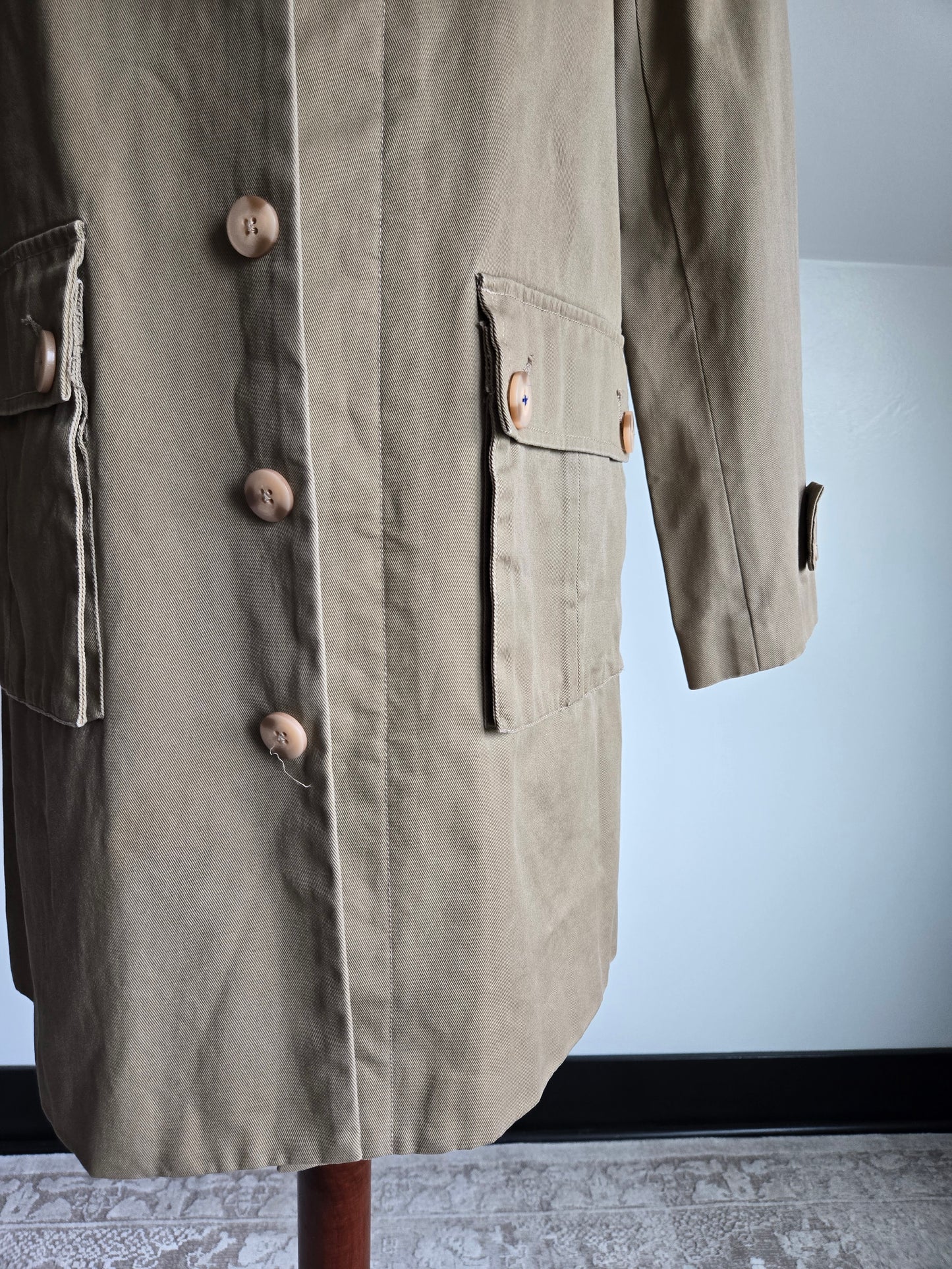 Weekend Workshop Cotton Tan Barn Coat - Small