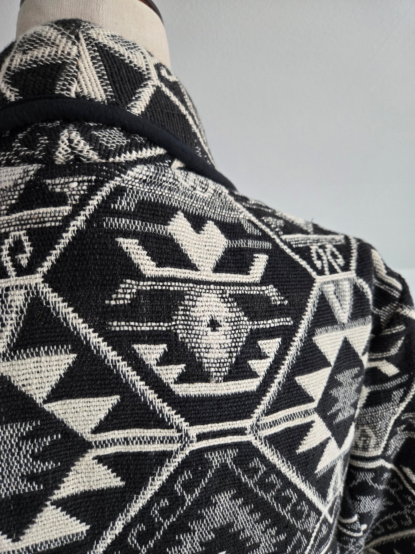 New Identity 100% Cotton Western Tapestry Jacket - Large