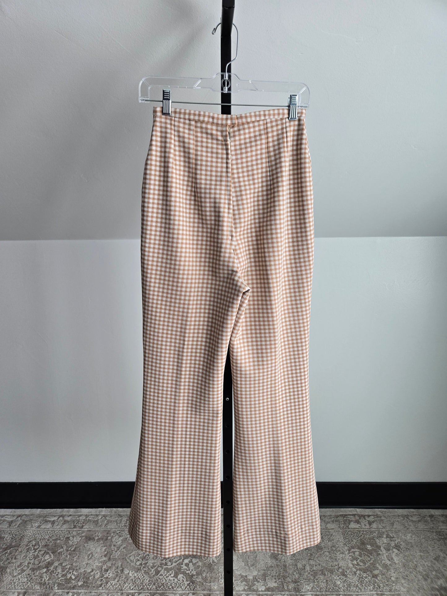 Vintage 60s Hand Made Vest and Pants Two Piece Set - Small