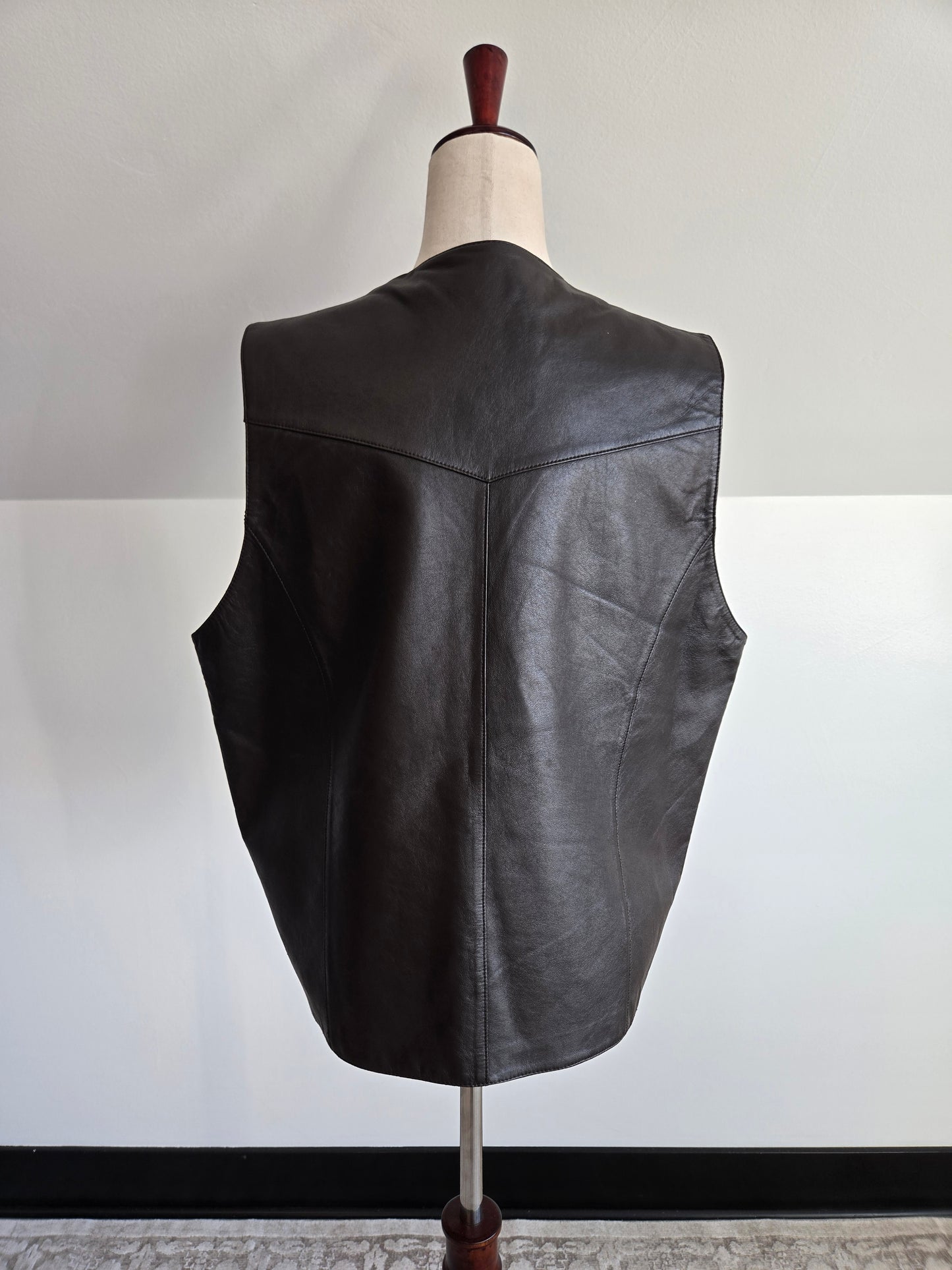 Cripple Creek Genuine Leather Western Vest - XL