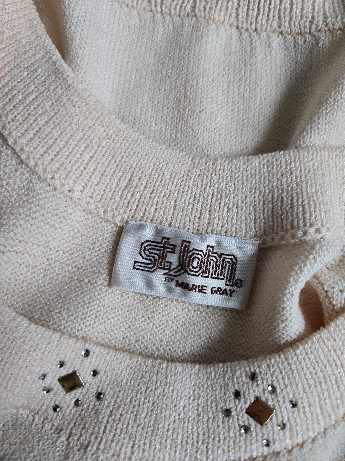 Vintage St John Knit Crop Tank - XS/S/M/L