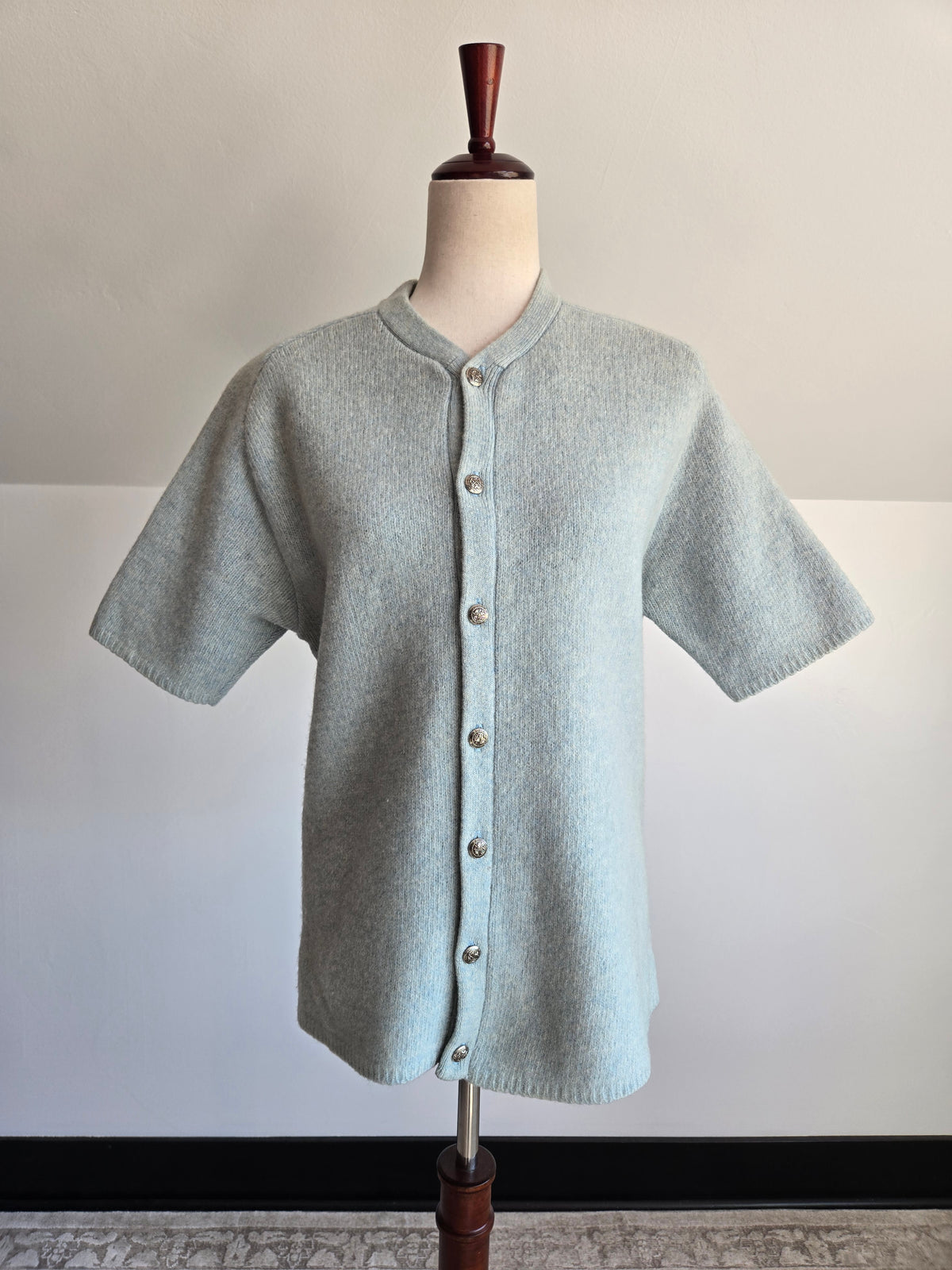 Vintage 1960s Pennys Towncraft Wool Sweater Cardigan - M/L