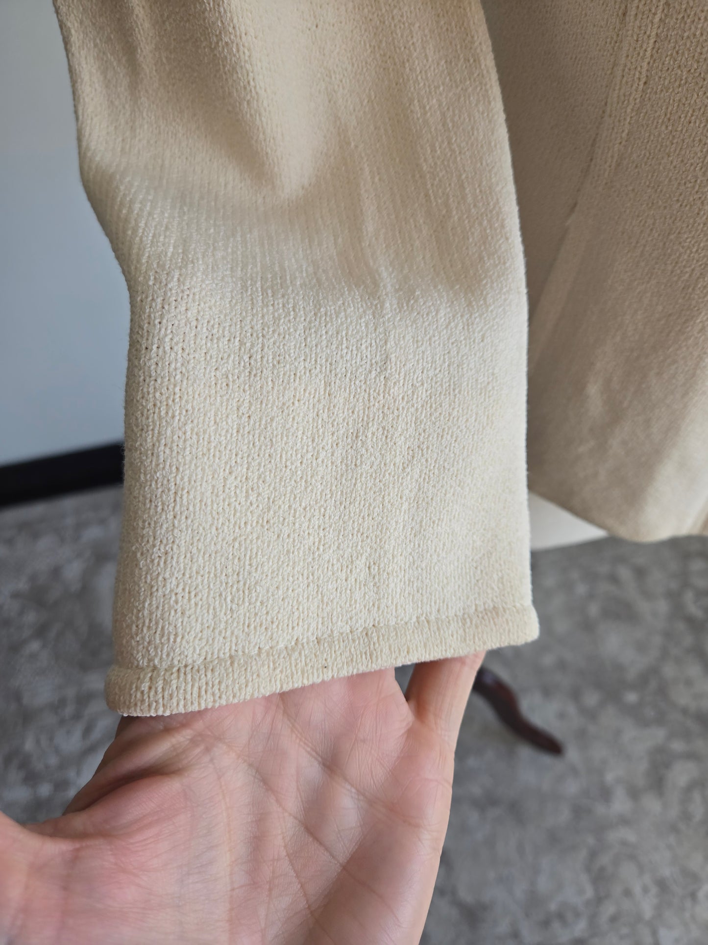 St John Knit Jacket in Ivory - XS/S/M