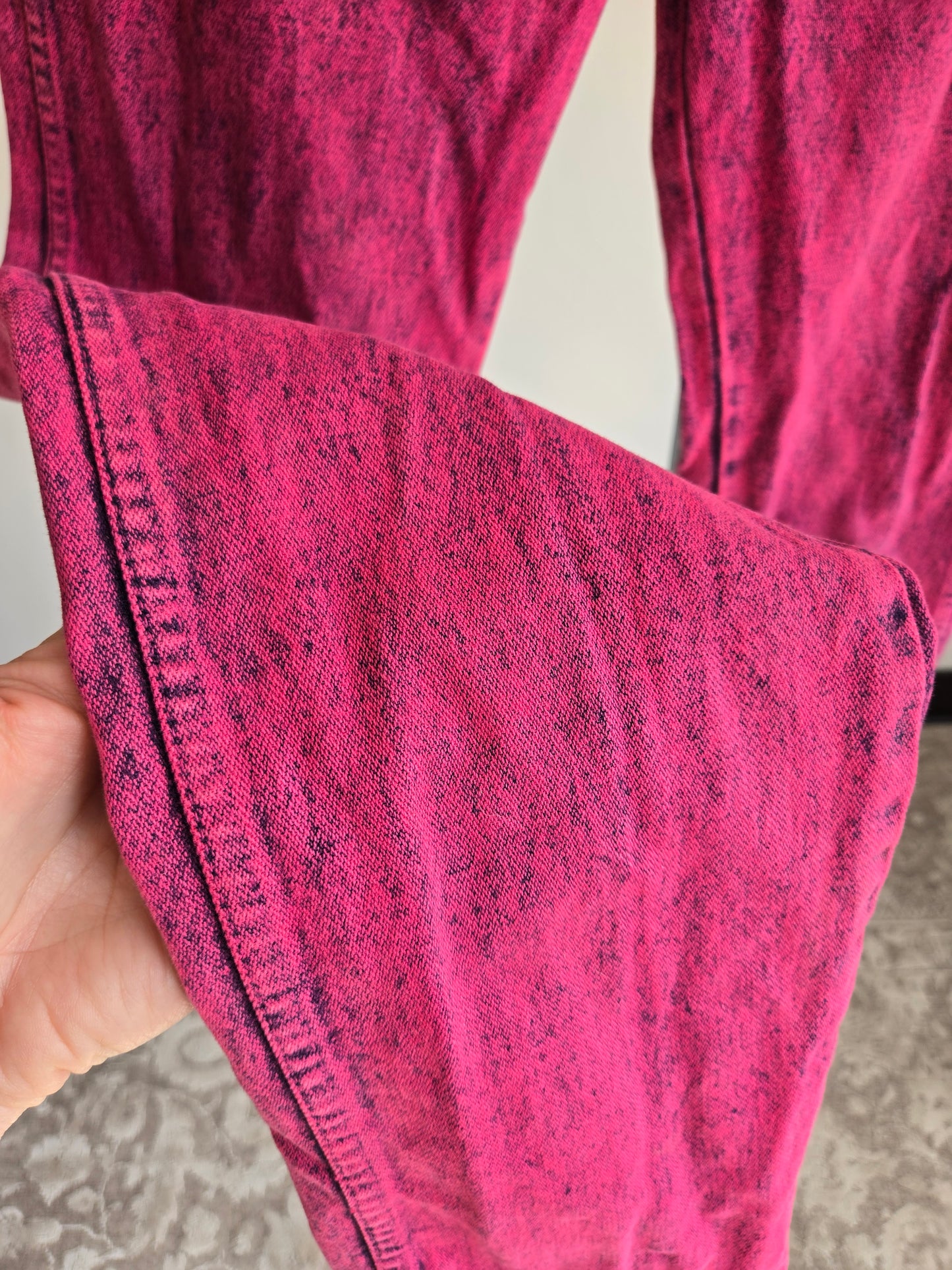 Pink Made in USA Vintage Wranglers - W25-26"