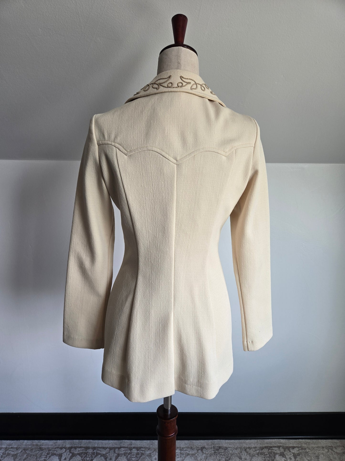 H Bar C Ranchwear Vintage 70s Western Blazer - XS/S