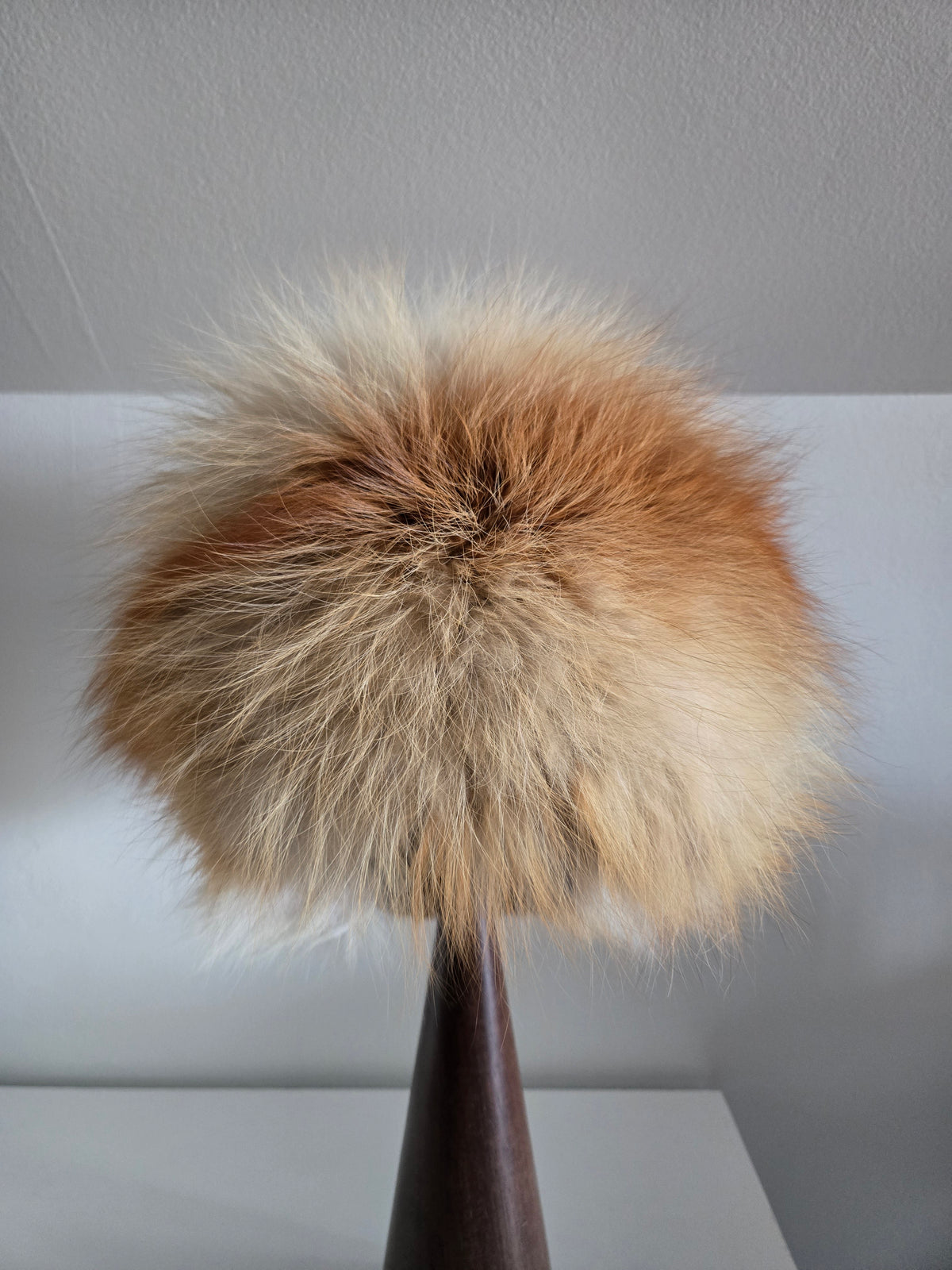 Vintage Genuine Red Fox Fur Hat