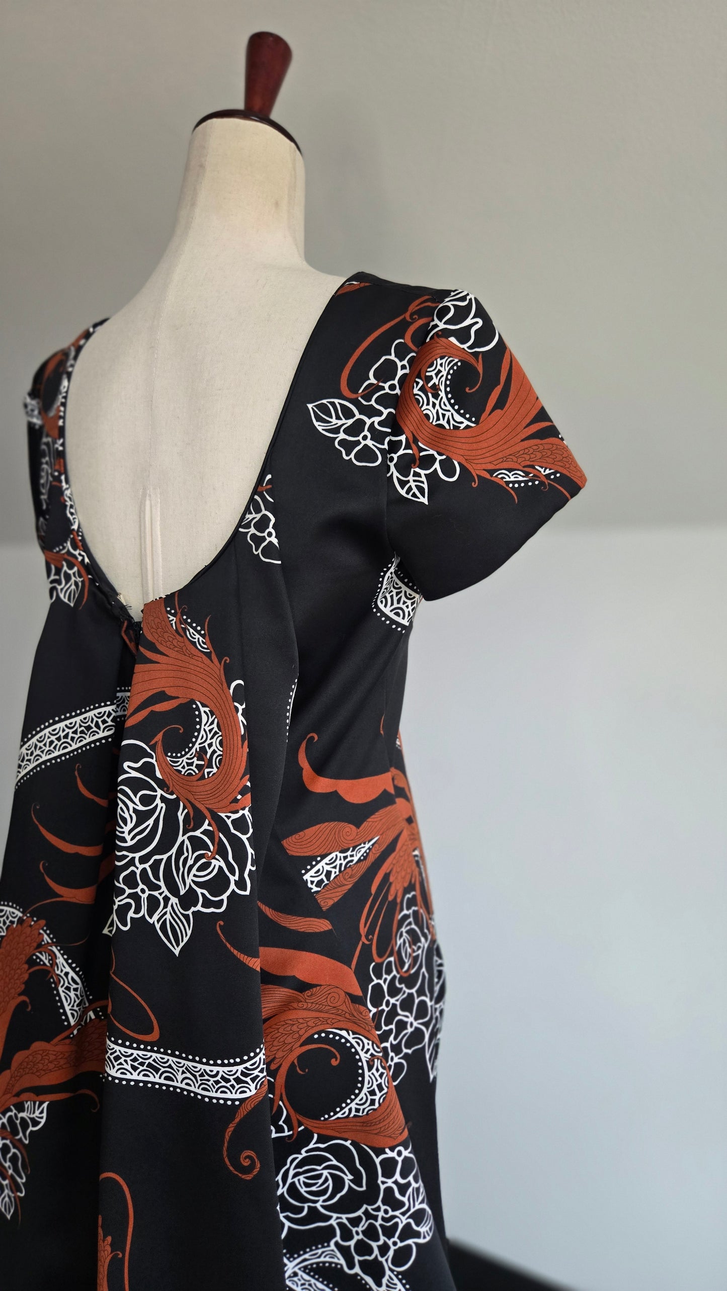 Vintage Made for Mc Inerny by Sydney Honolulu Maxi Dress - medium