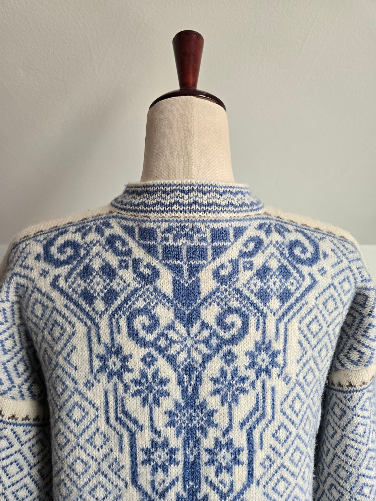 Norlender Norweigan Wool Vintage Cardigan - M/L