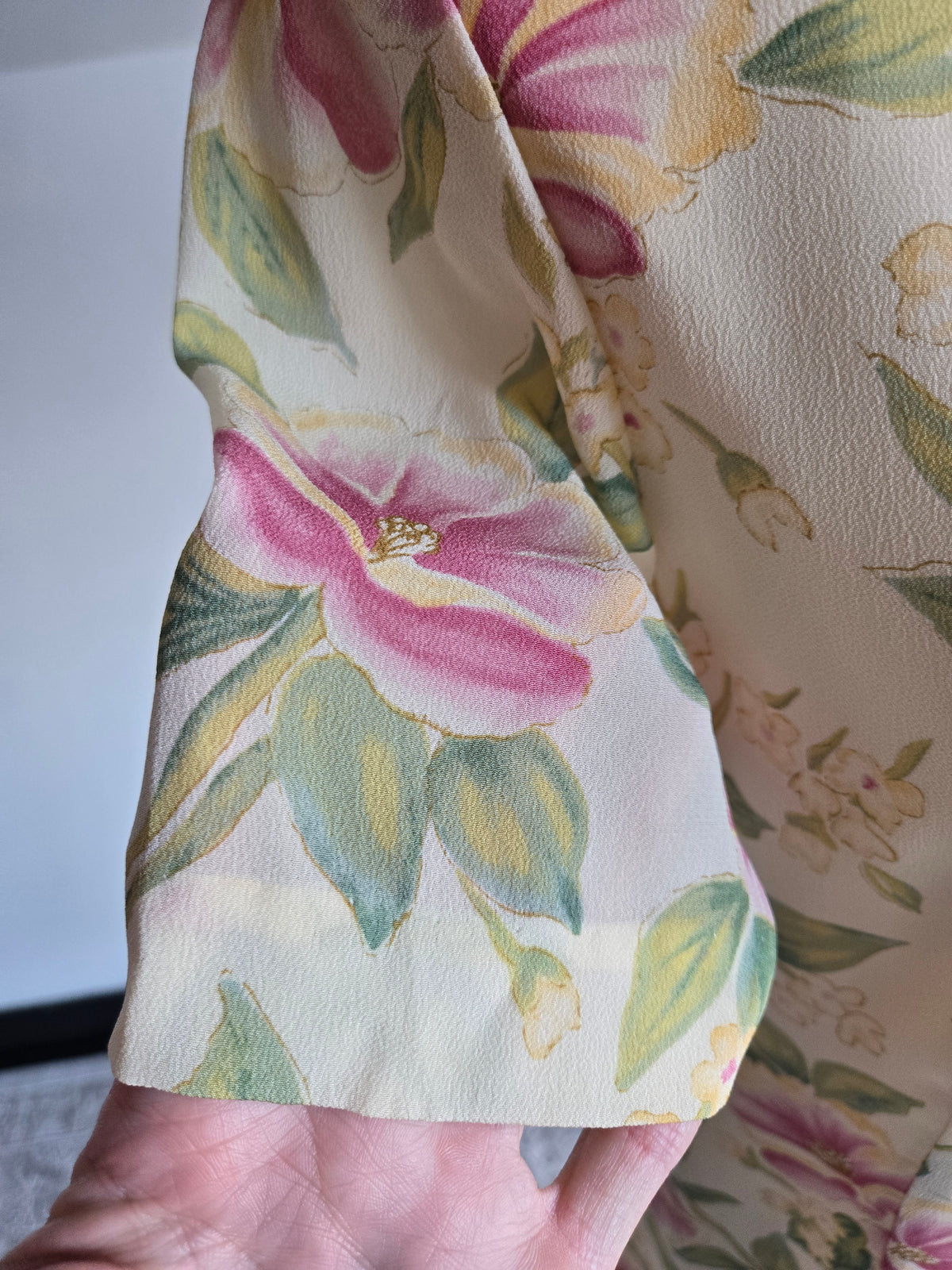 Vintage 90s Liz Claiborne Floral Dress - S/M